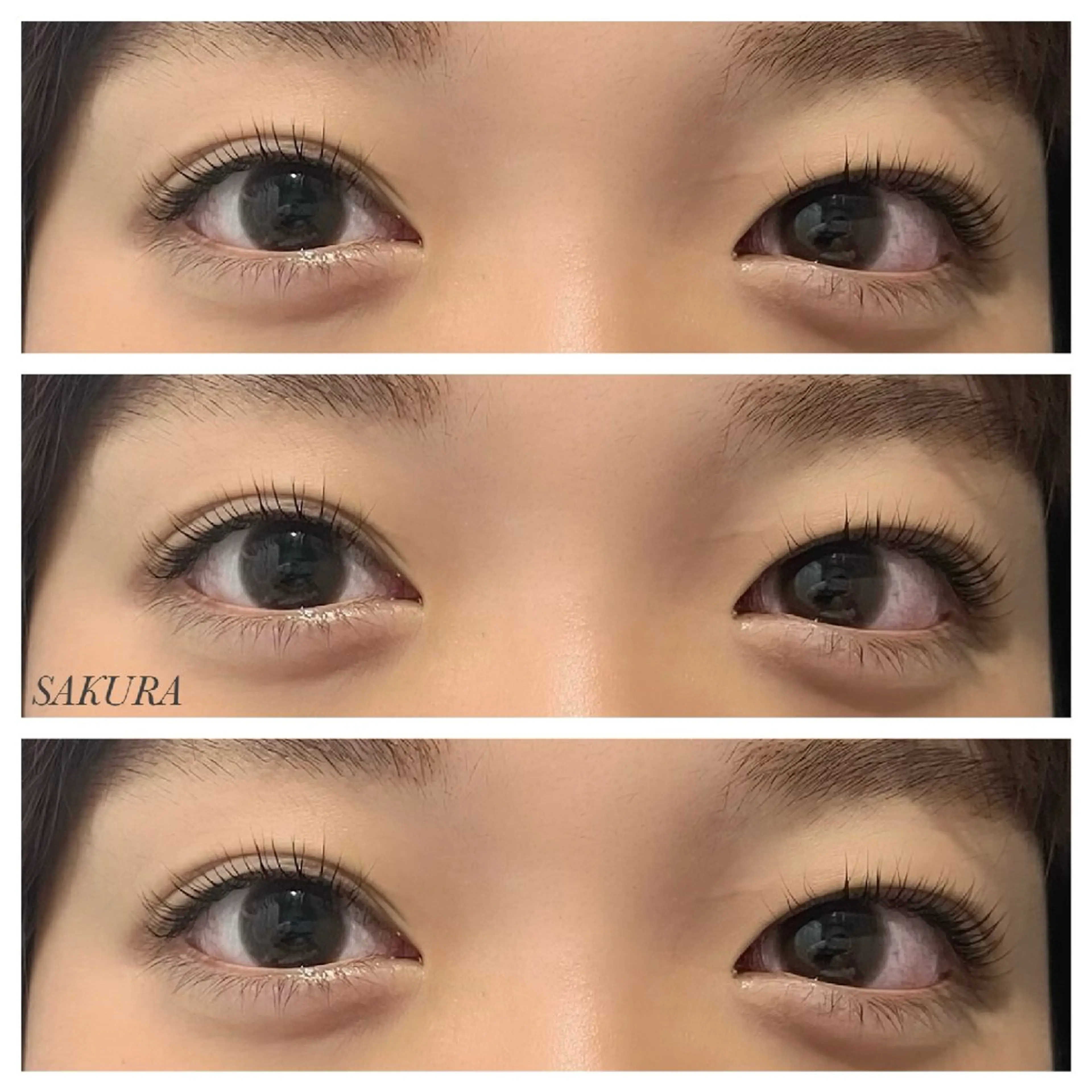 マツエク・マツパ パリジェンヌラッシュリフト EYE405 SAKURAのマツエク・マツパデザイン