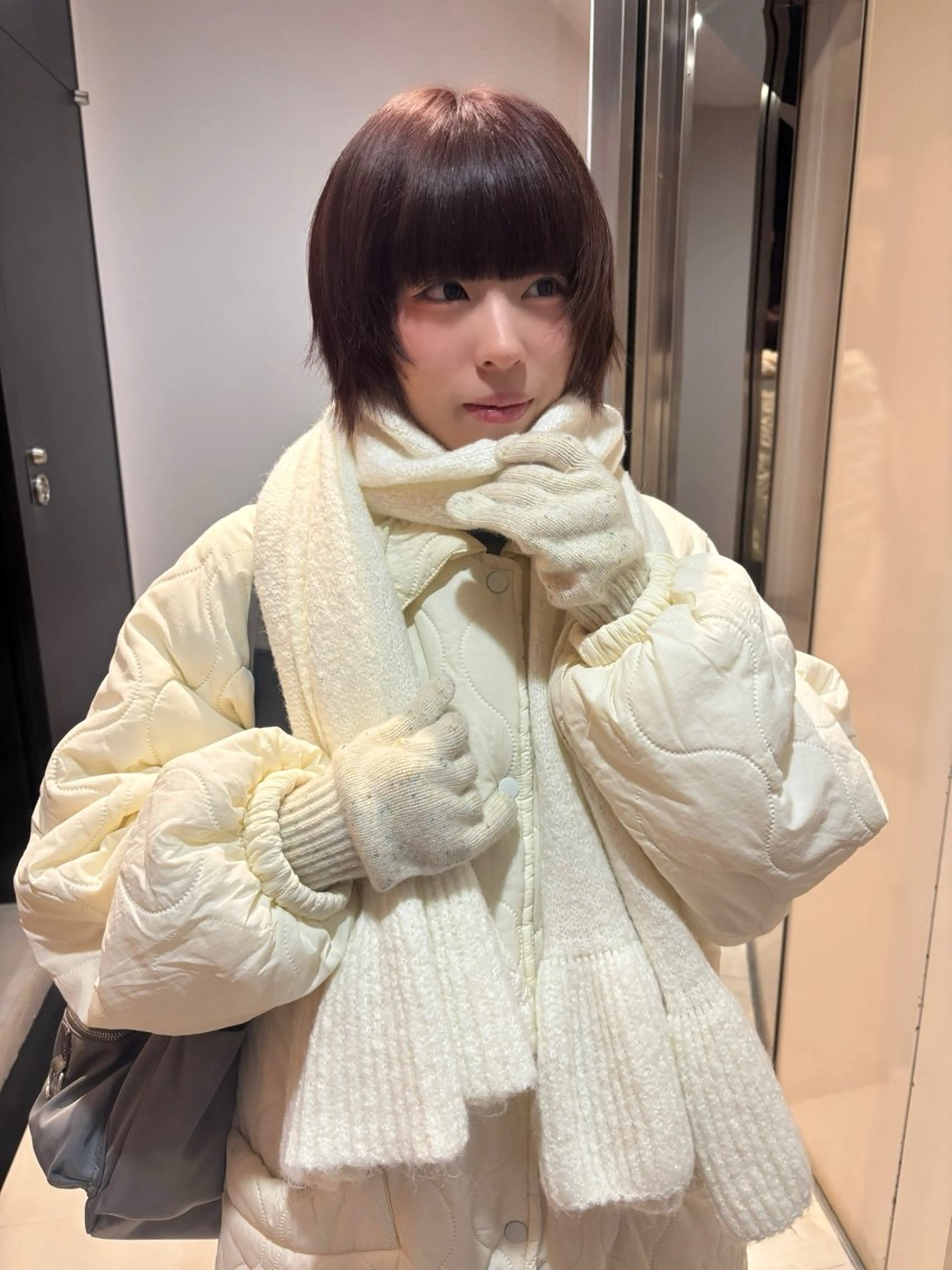 ショート riria/ボブ /透明感カラー🎀のヘアスタイル