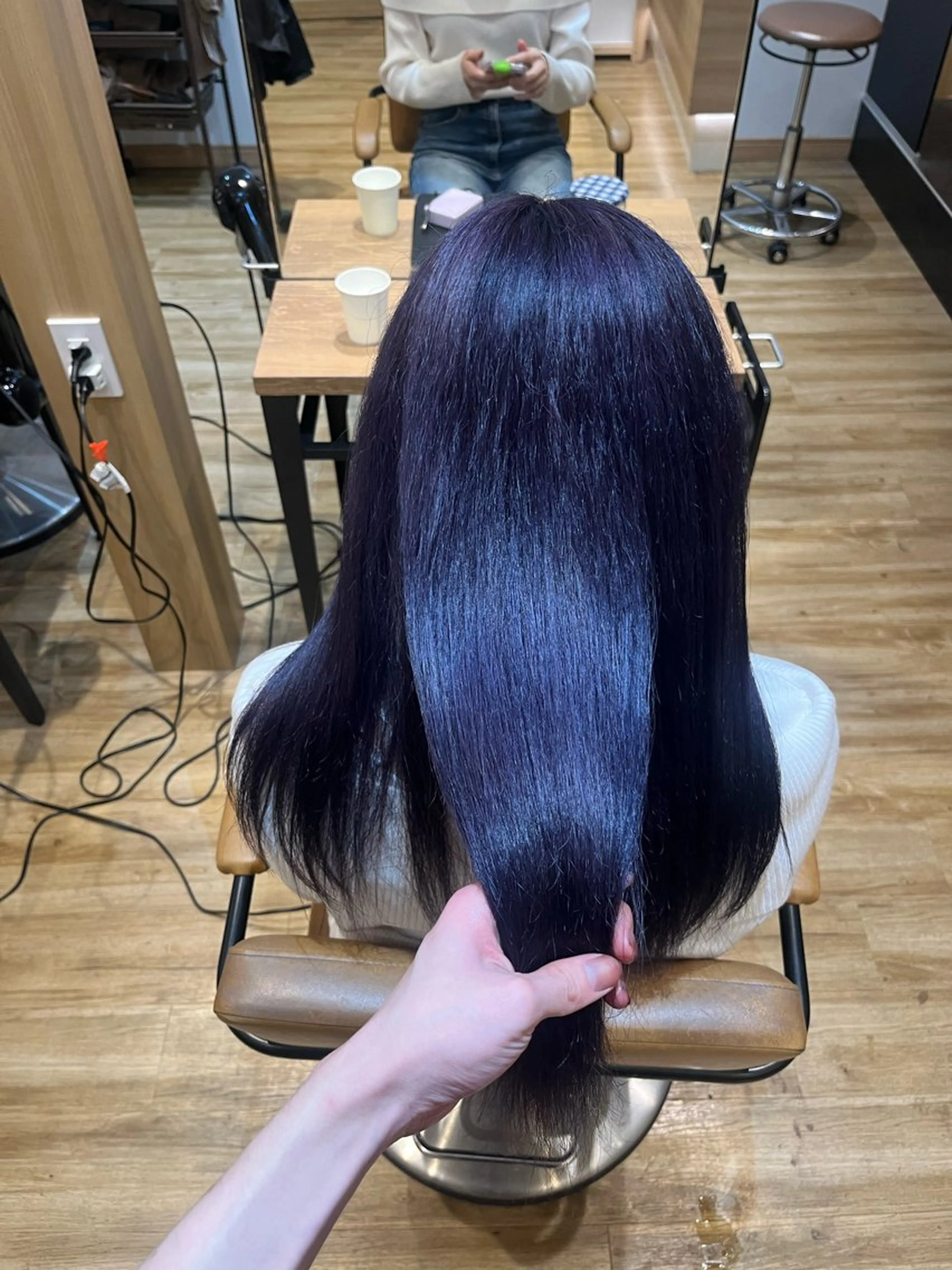 ロング カラー ブルーカラー ブルーラベンダー ラベンダーカラー ヘアカラー 💖トレンド春夏 カラー💖FUTAのヘアスタイル