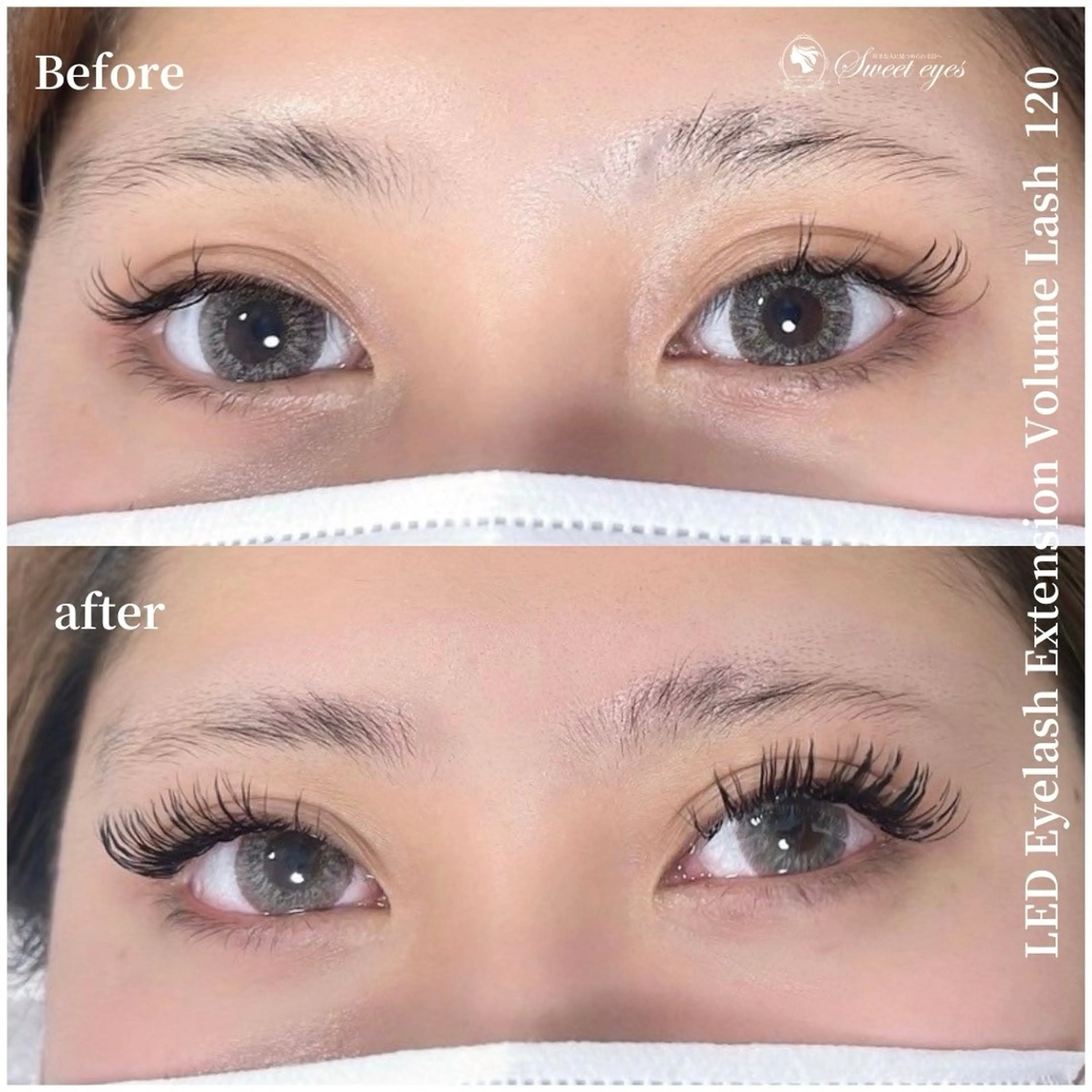 マツエク・マツパ ボリュームラッシュ マツエク Sweeteyes 金山店のマツエク・マツパデザイン