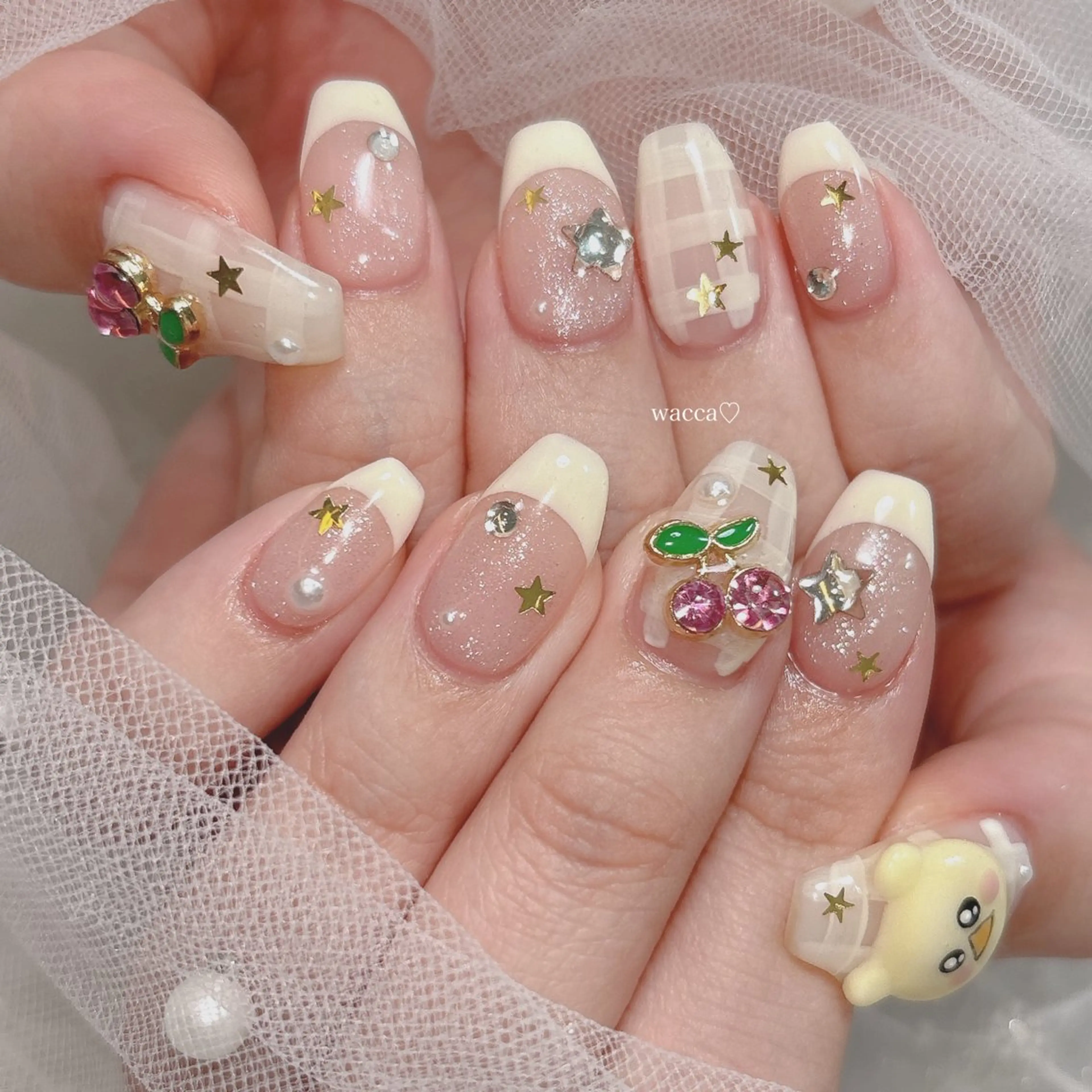 ネイル wacca♡nail スタッフのネイルデザイン
