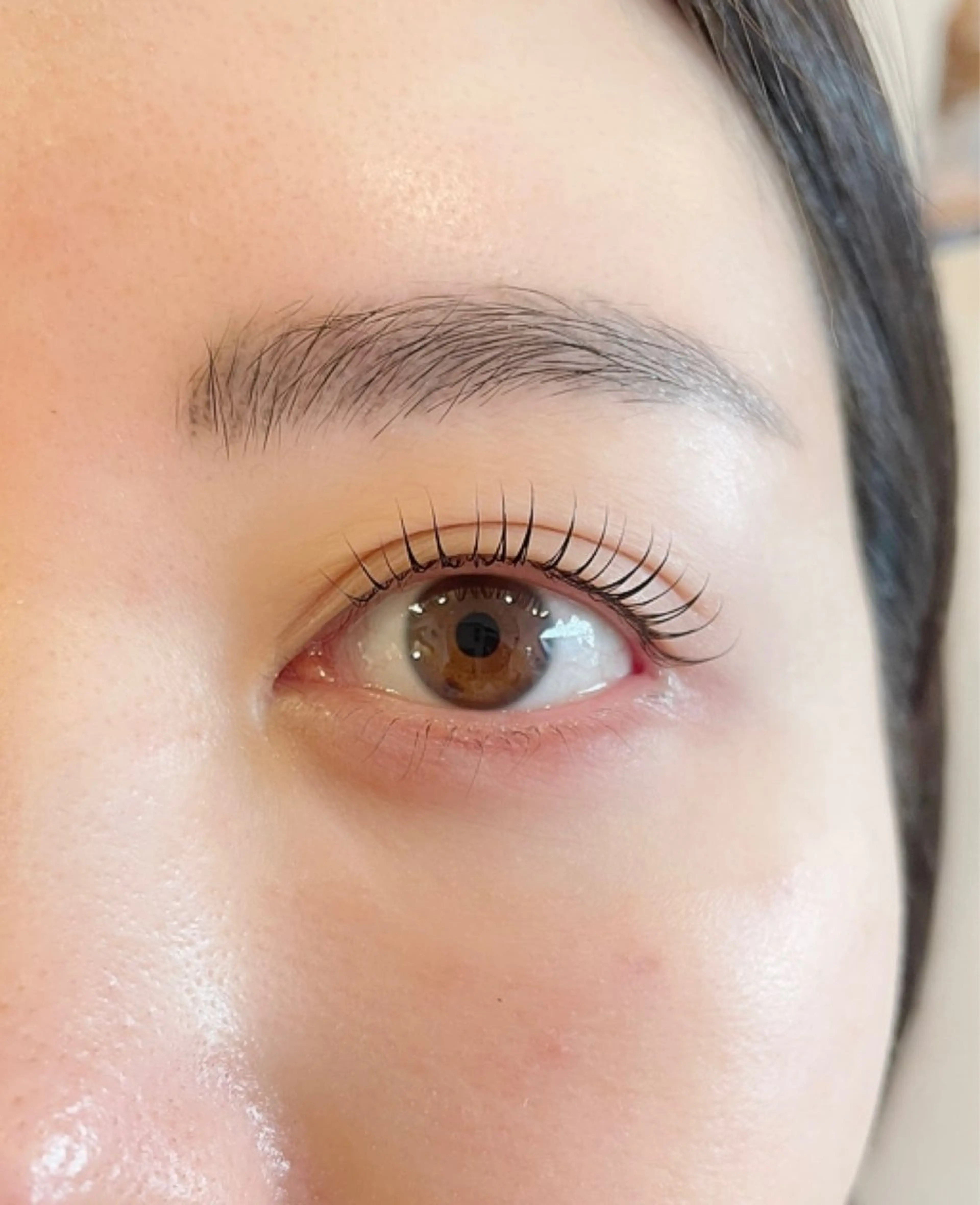 マツエク・マツパ 束感まつ毛 パリジェンヌラッシュリフト 一重×まつ毛パーマ eye list🍀 原宿/ikumiの眉毛・アイブロウイメージ