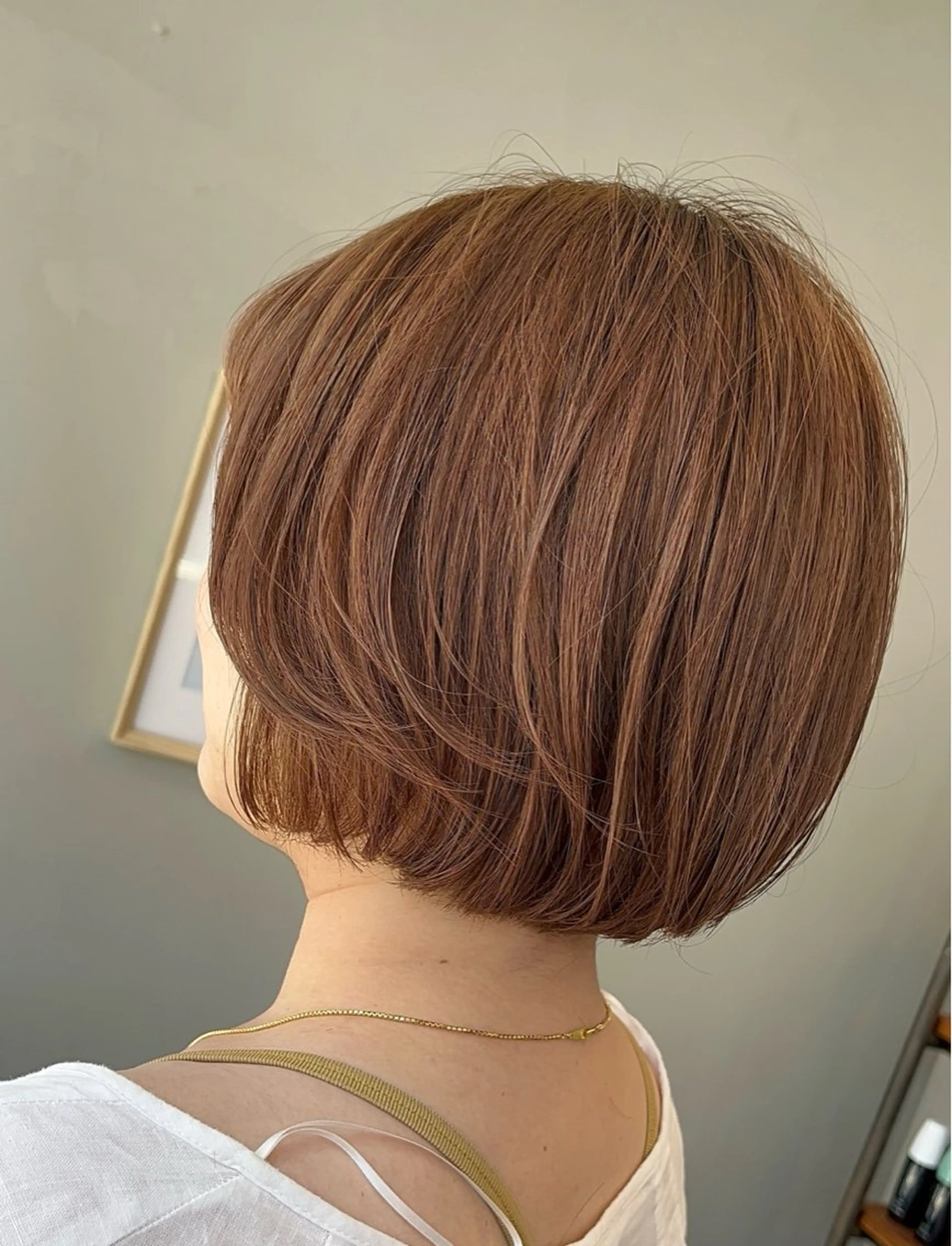 ショート 山口 真里亜のヘアスタイル