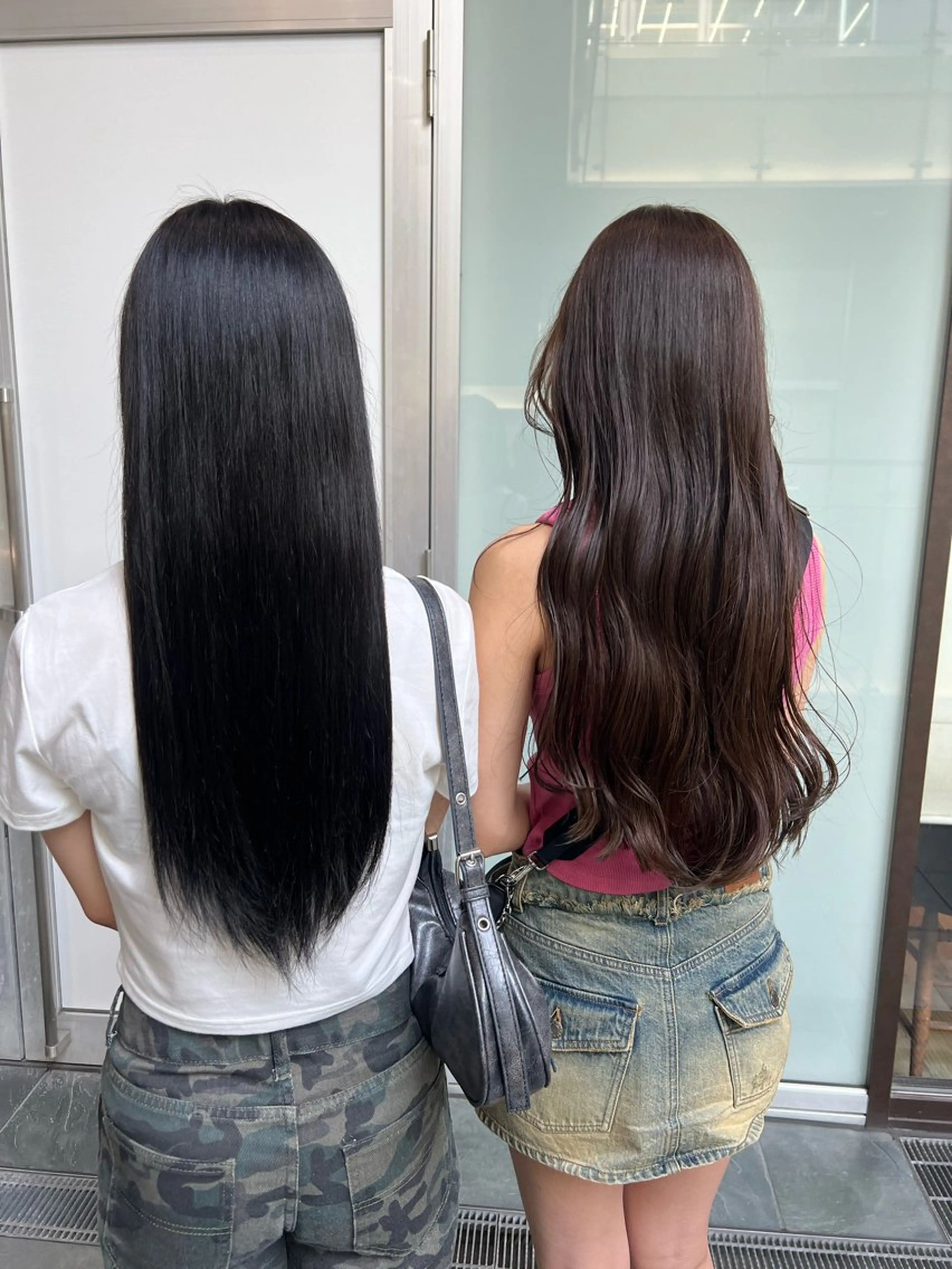ロング カラー ヘアカラー トリートメント 田中 蘭菜のヘアスタイル