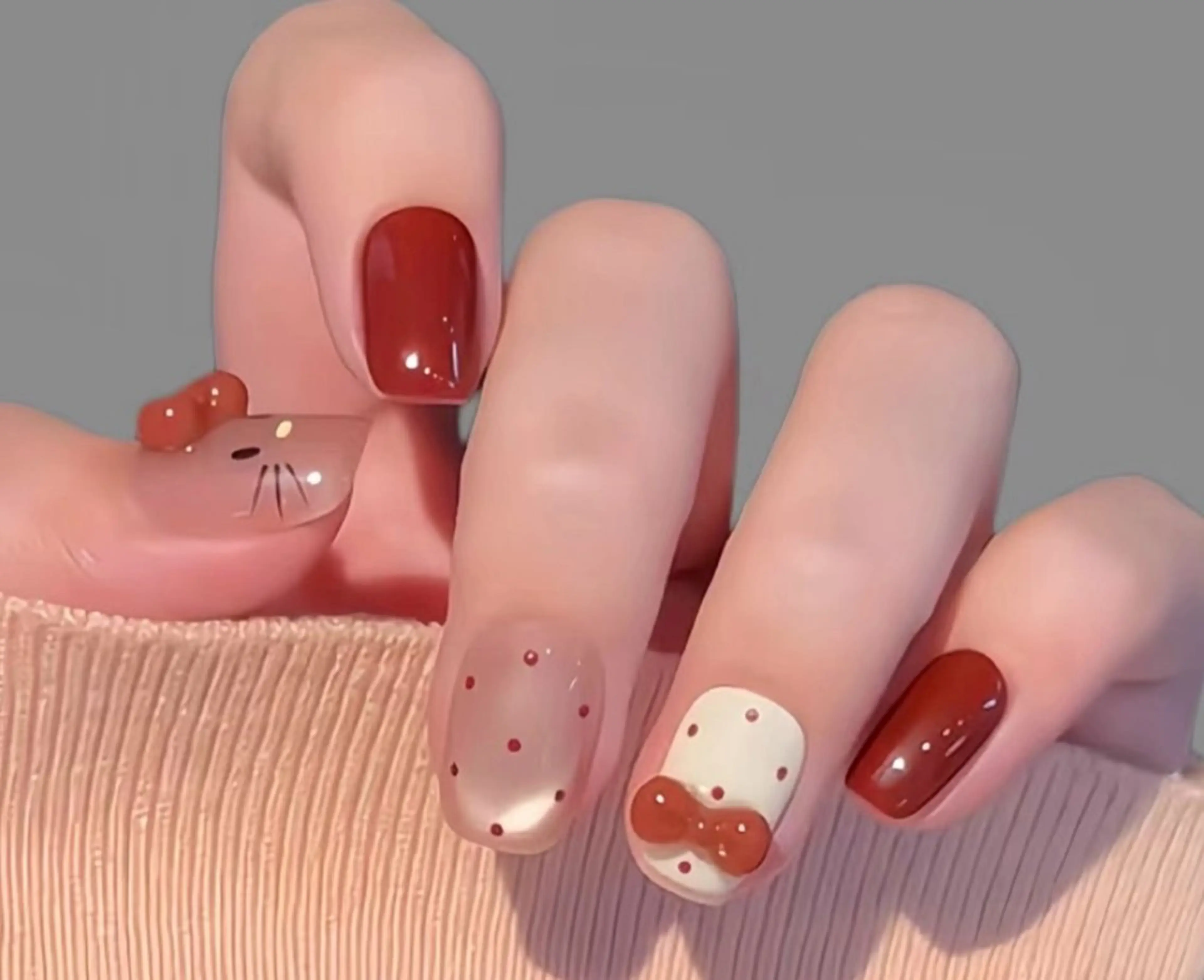 ネイル アートネイル チークネイル 長さ出し フットネイル ジェルネイル 山田 由奈のネイルデザイン