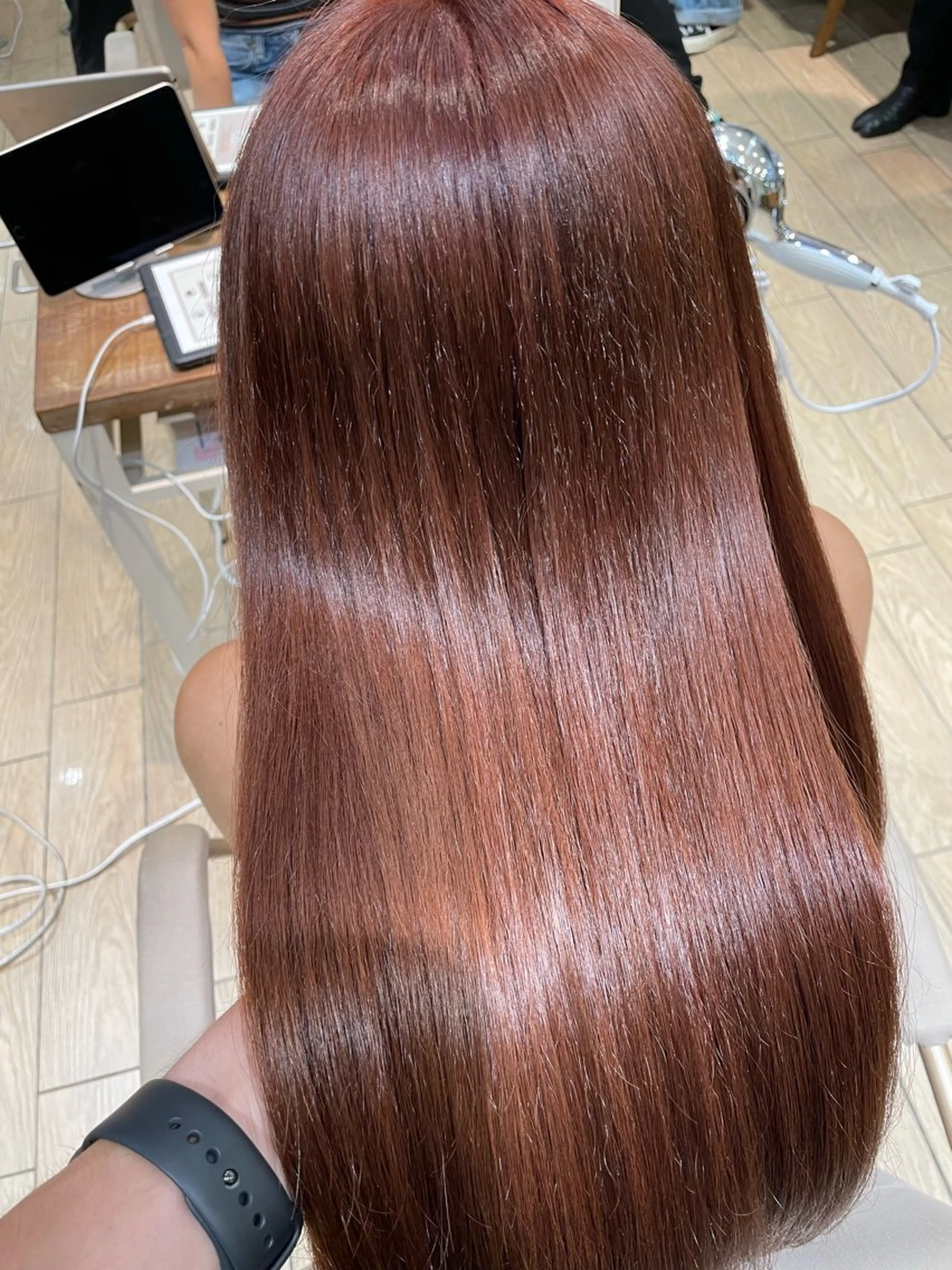 ミディアム カラー 美髪/髪質改善 川口凌弥のヘアスタイル