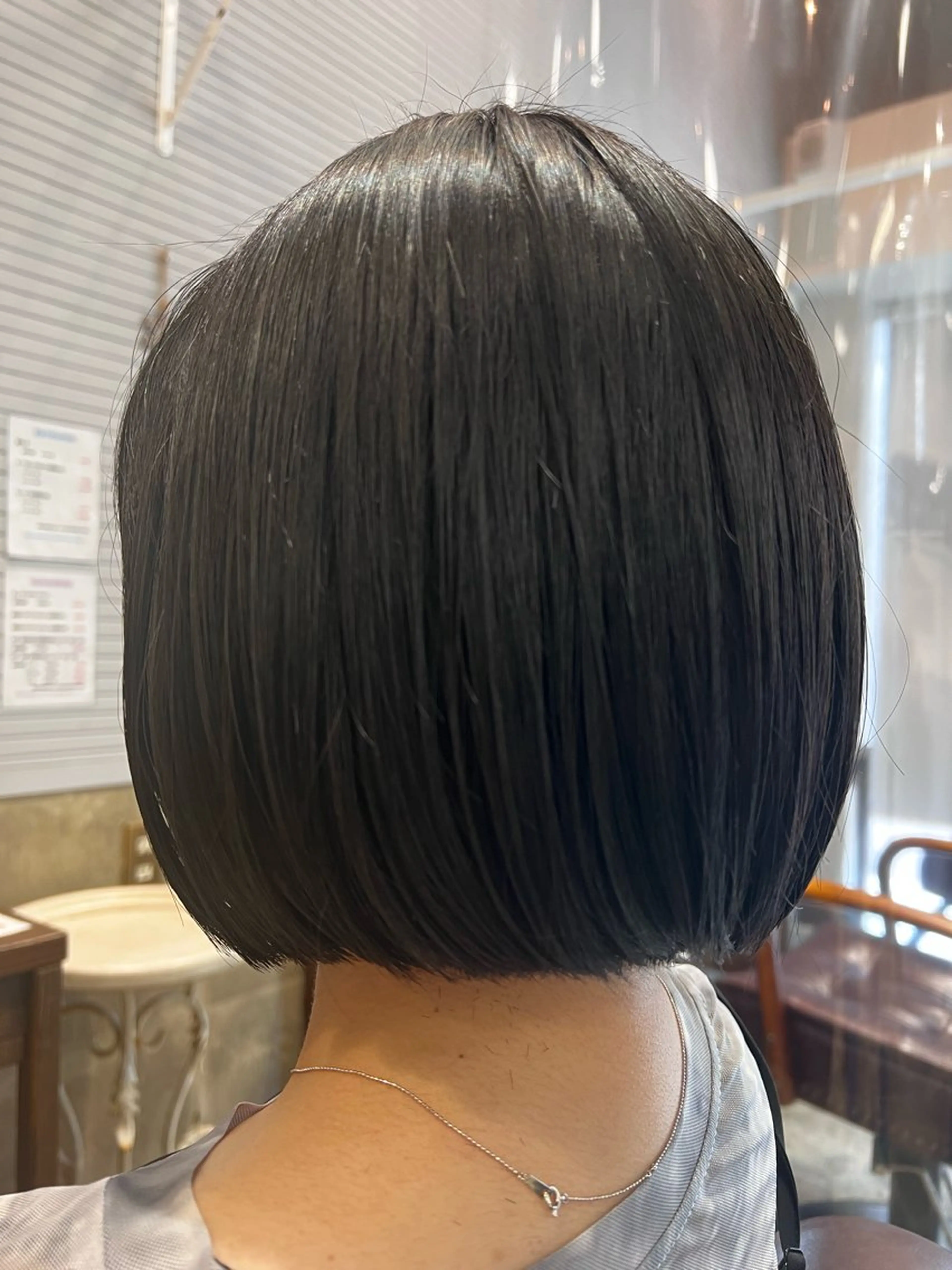 ショート ボブ 山口 莉々香のヘアスタイル