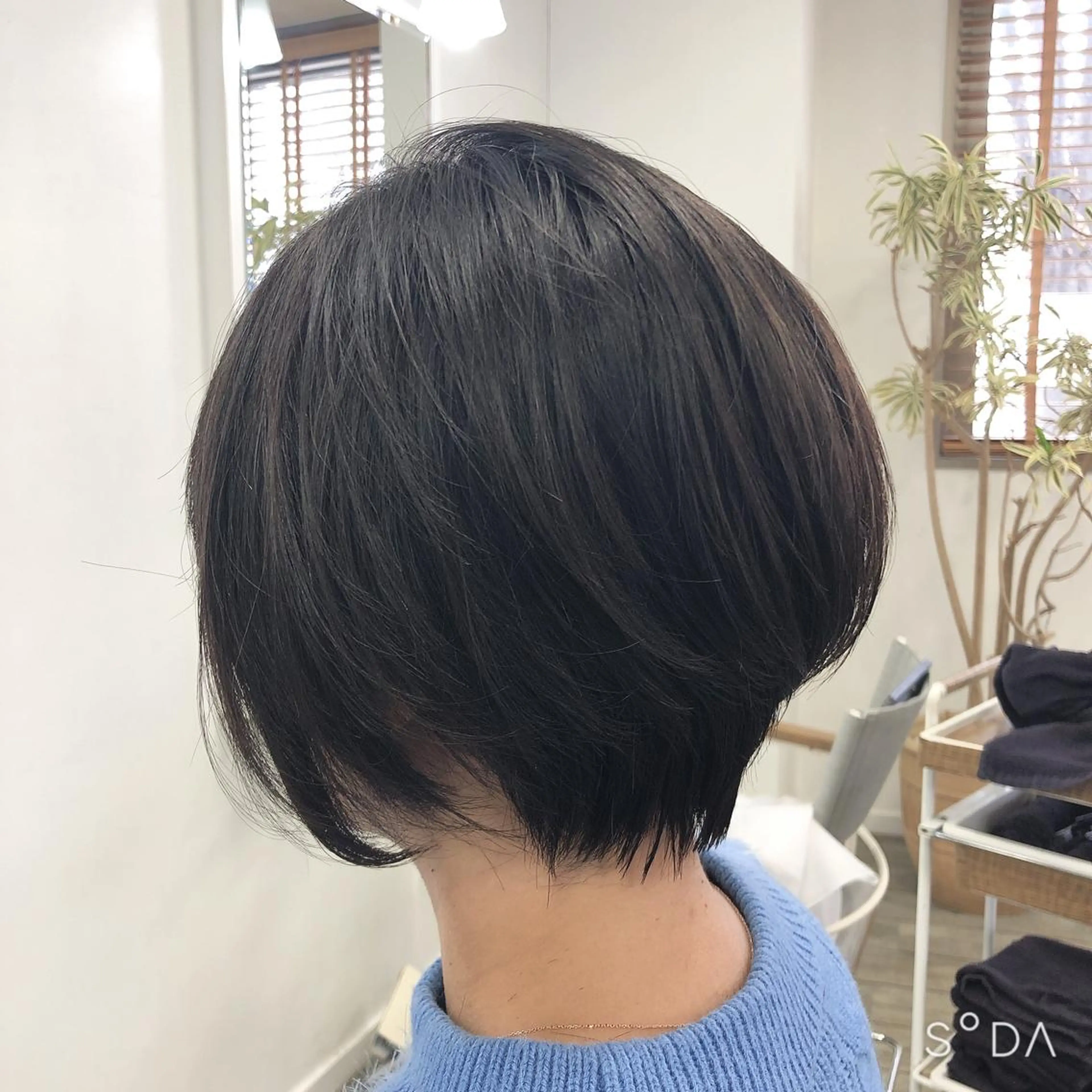 ショート ヘアカラー トリートメント 菊地 聖のヘアスタイル