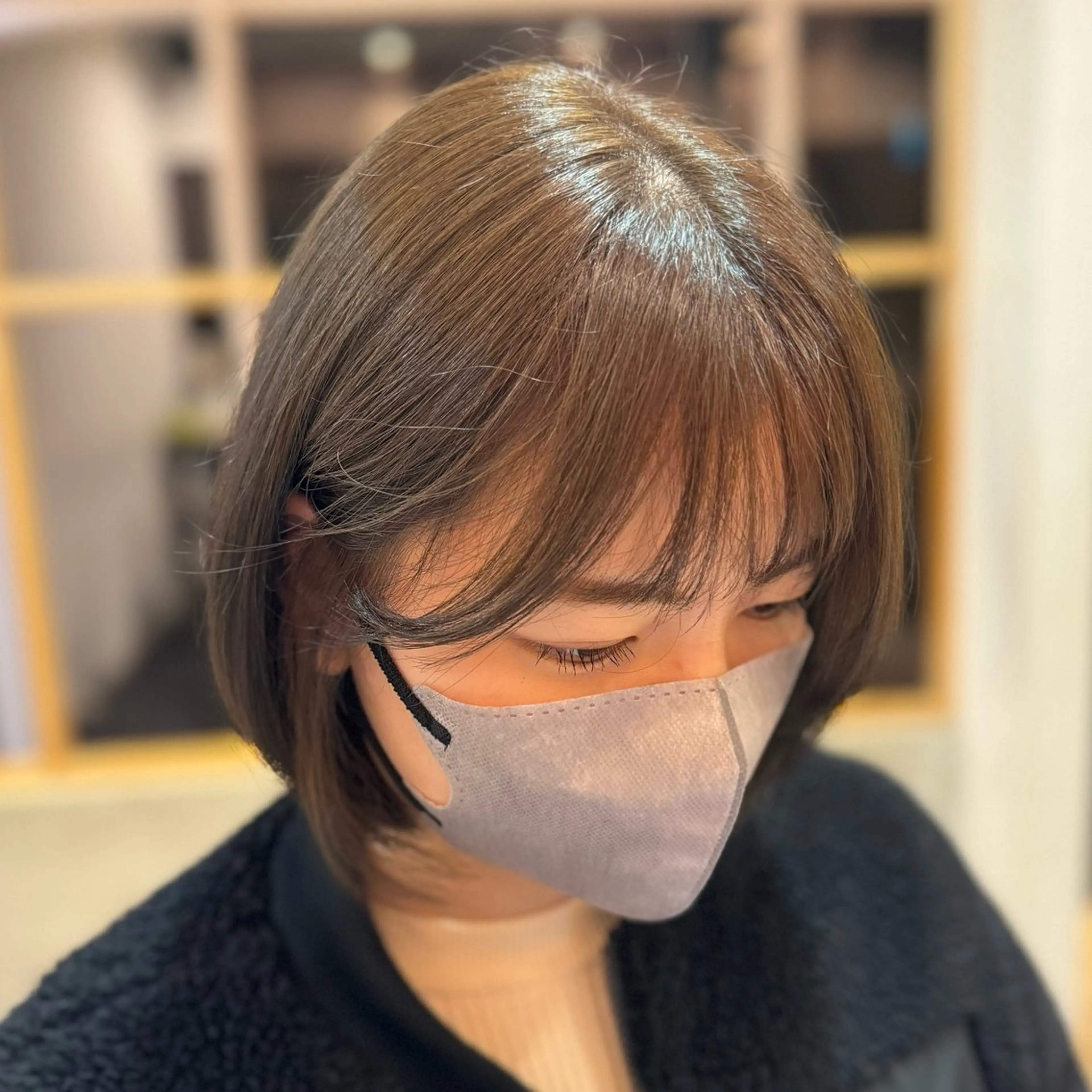 ショート カラー カット ヘアカラー トリートメント 透明感カラー/レイ ヤー/Nana🌈のヘアスタイル