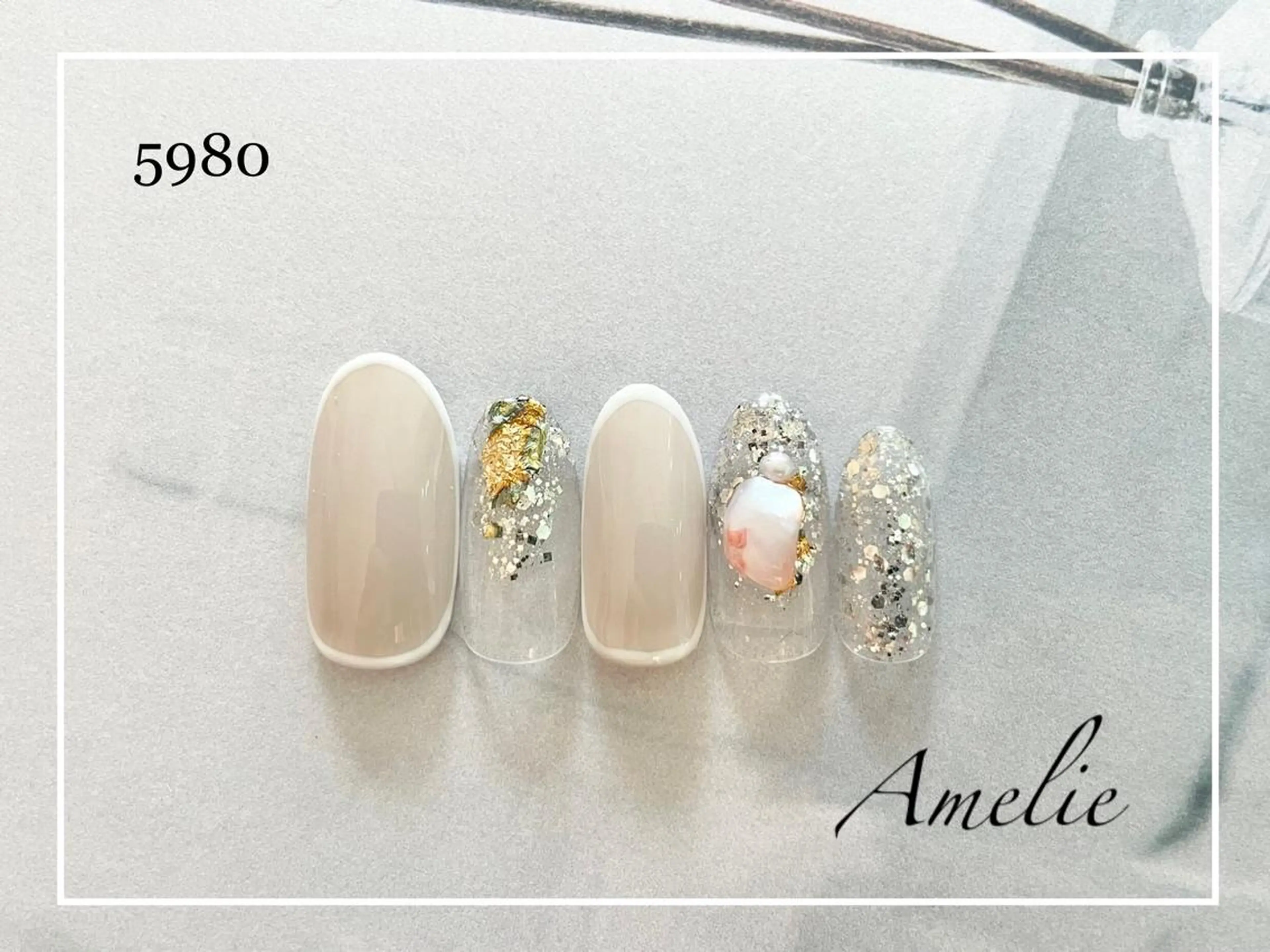 ネイル いちじゅう あおいのネイルデザイン