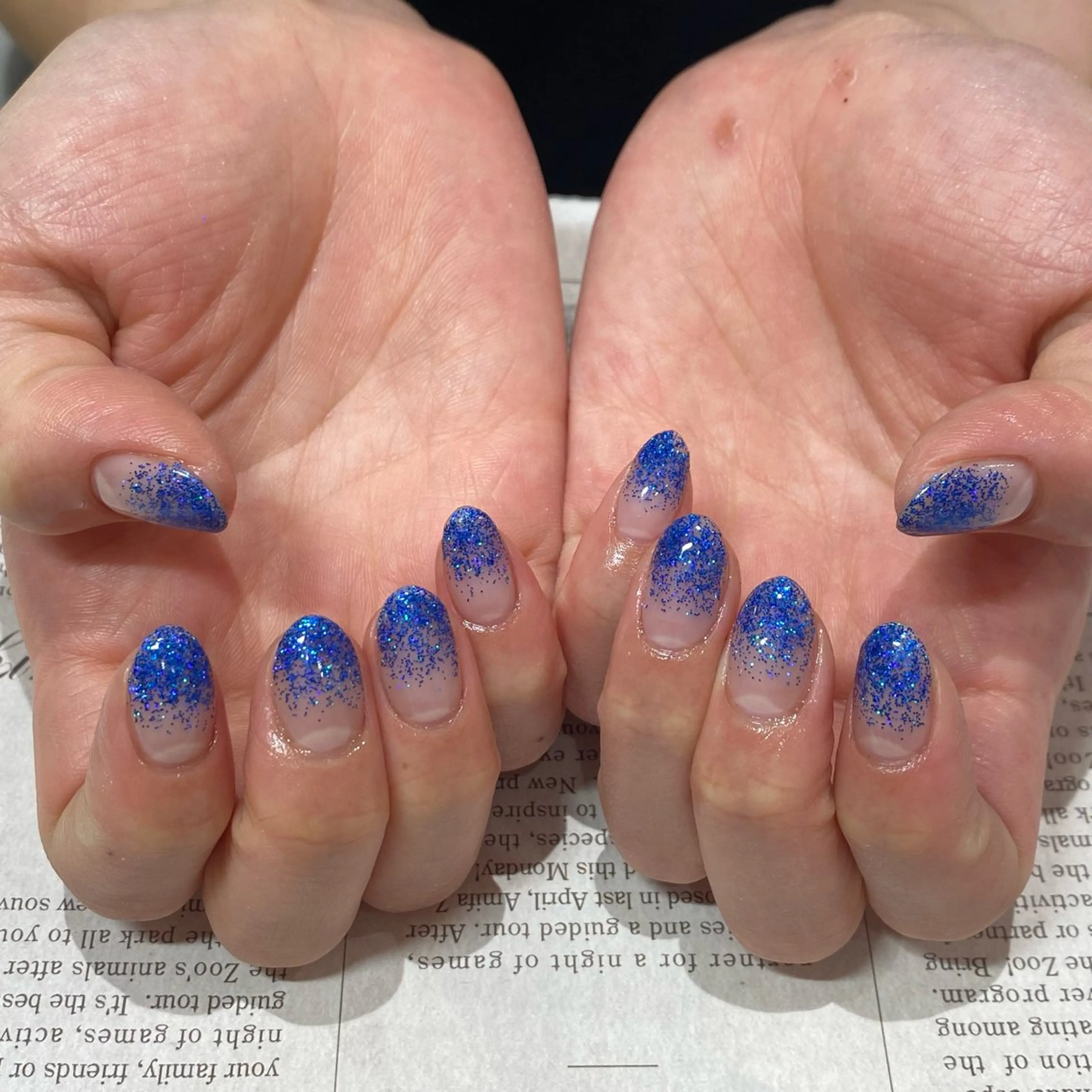 ネイル ラメ(グリッター) ラメグラデーション garden 保坂のネイルデザイン