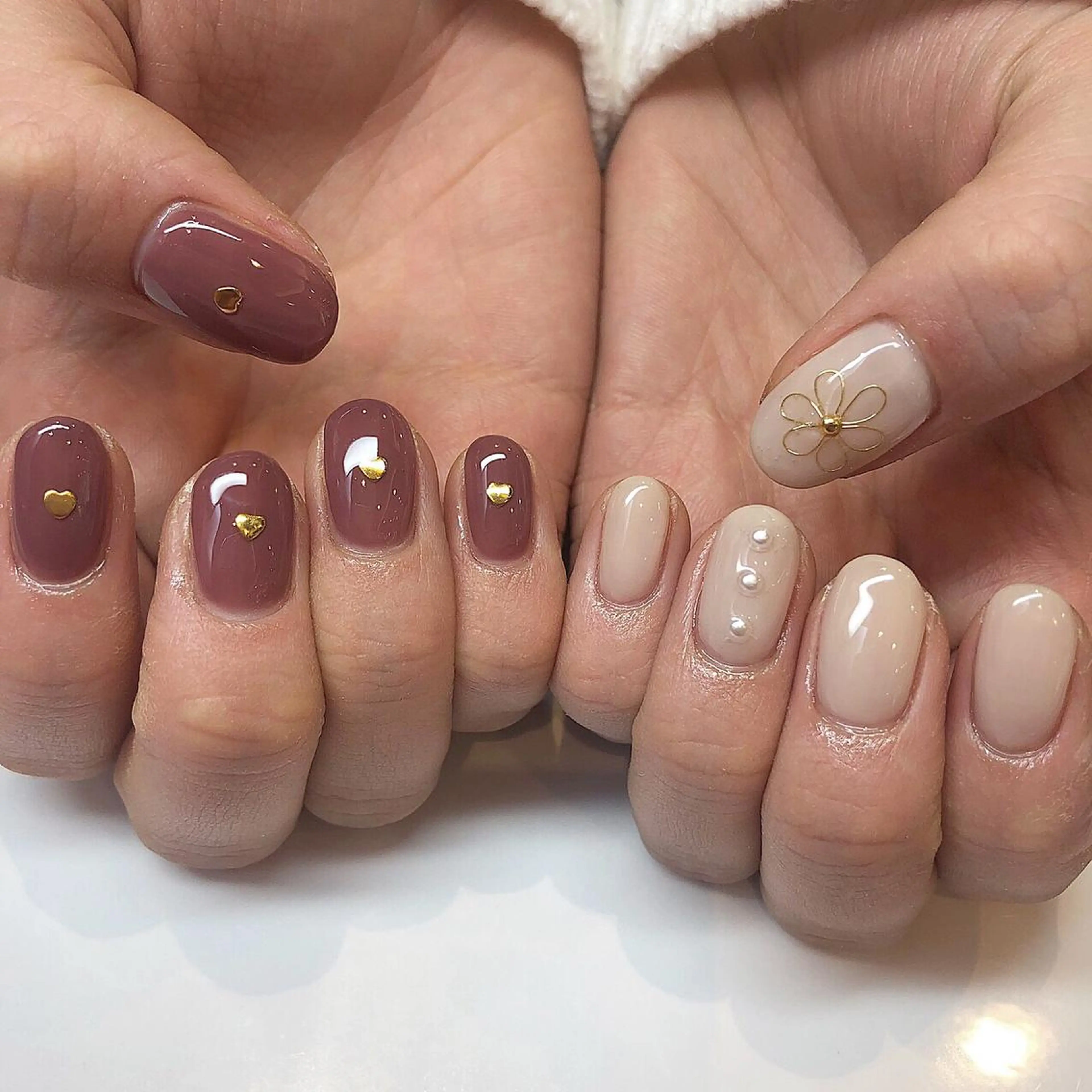 ネイル ハンドネイル 鶴田୨ৎmaison de NALIのネイルデザイン