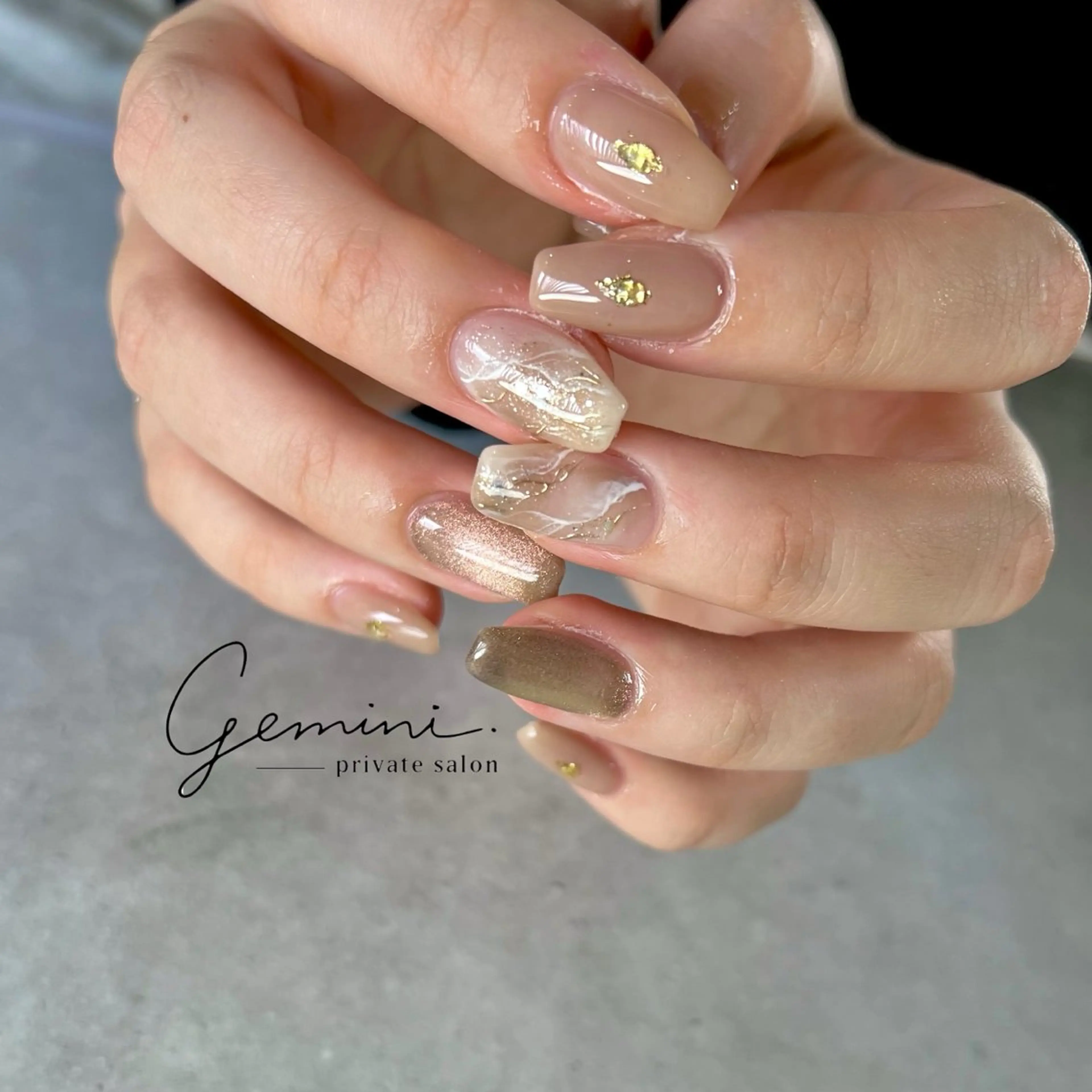 ネイル Gemini. 【ジェミニ】のネイルデザイン