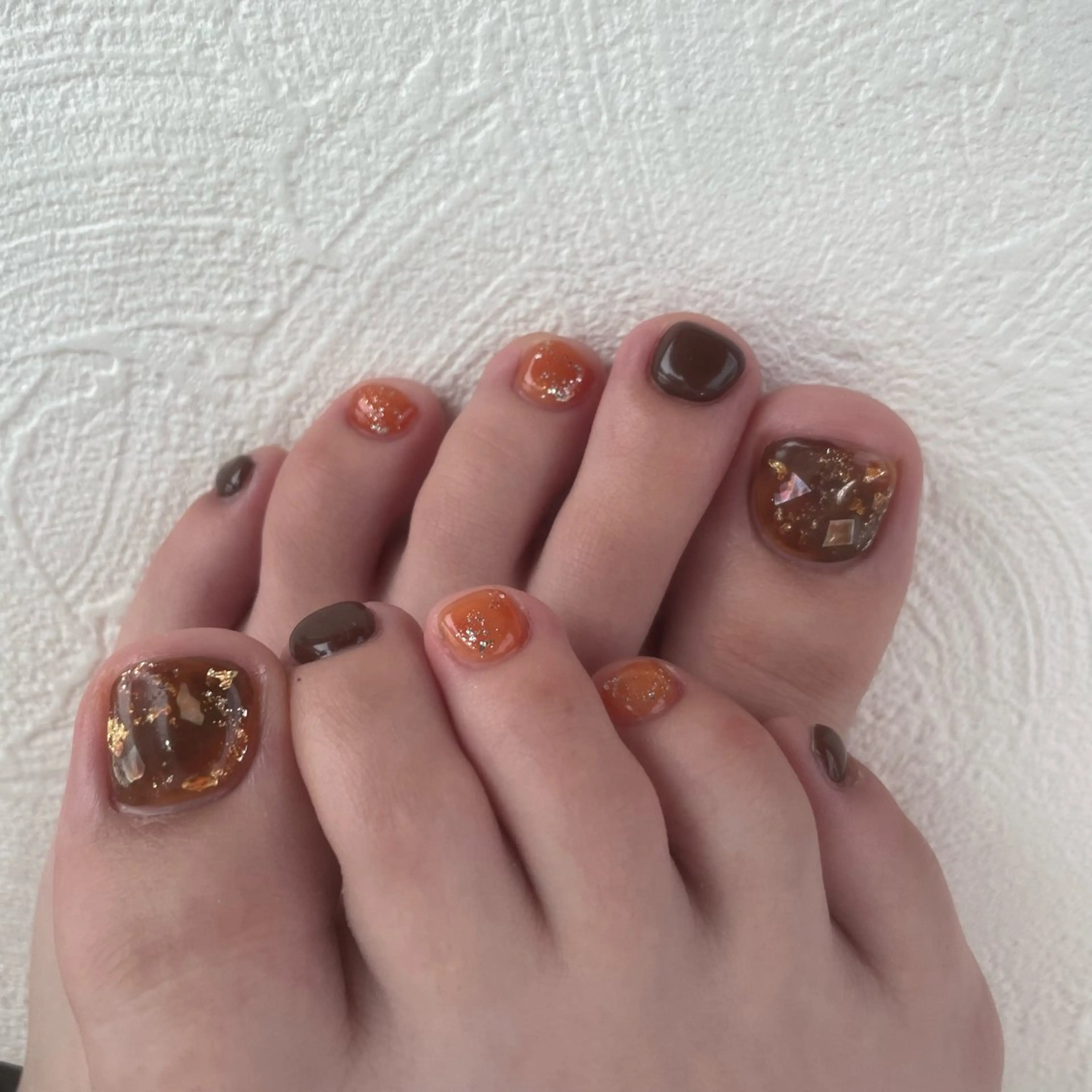 ネイル フットネイル 💖𝓜𝓲𝓸 /3月予約受付中💖のネイルデザイン