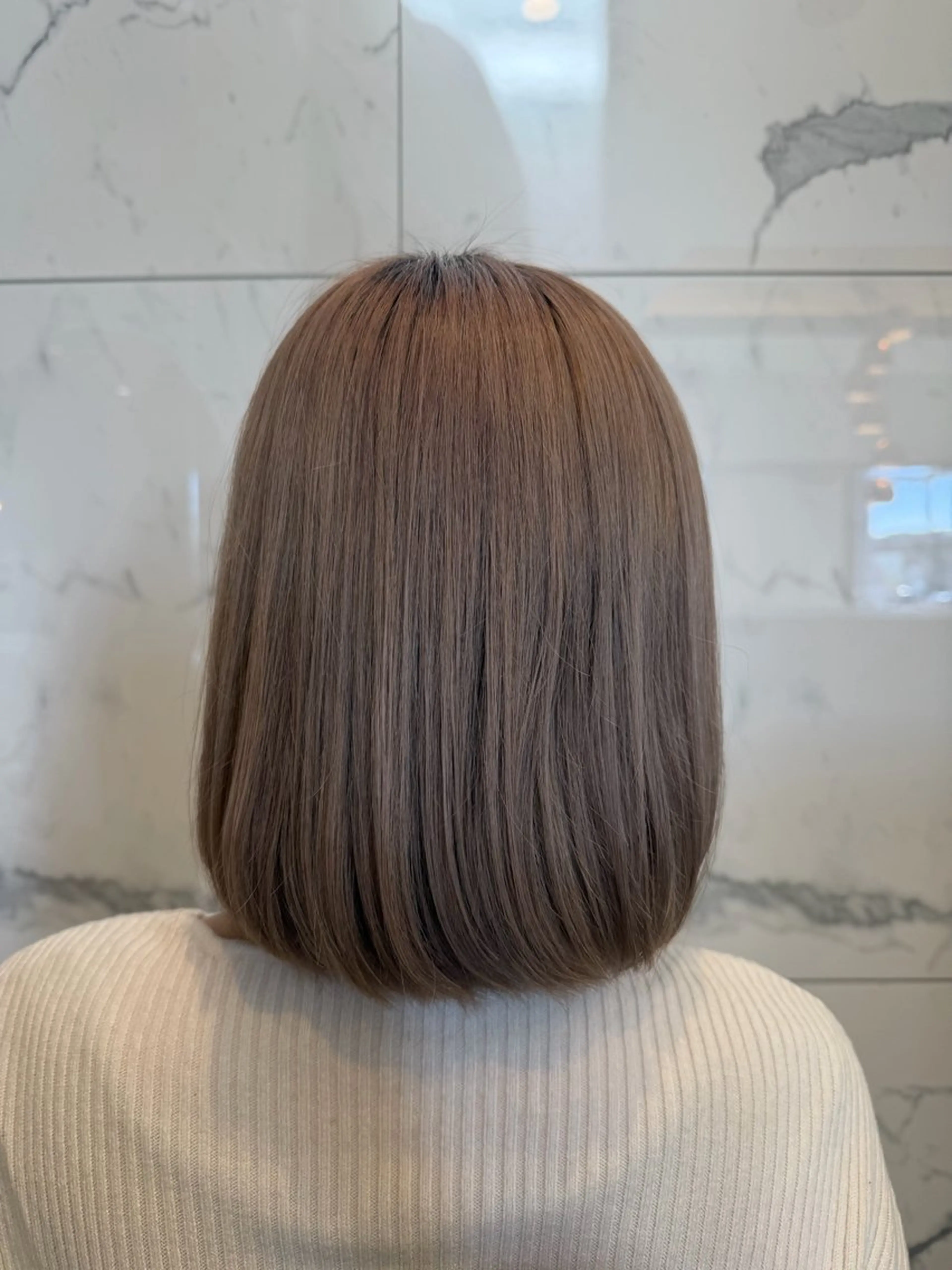 ミディアム 木村 綺音のヘアスタイル