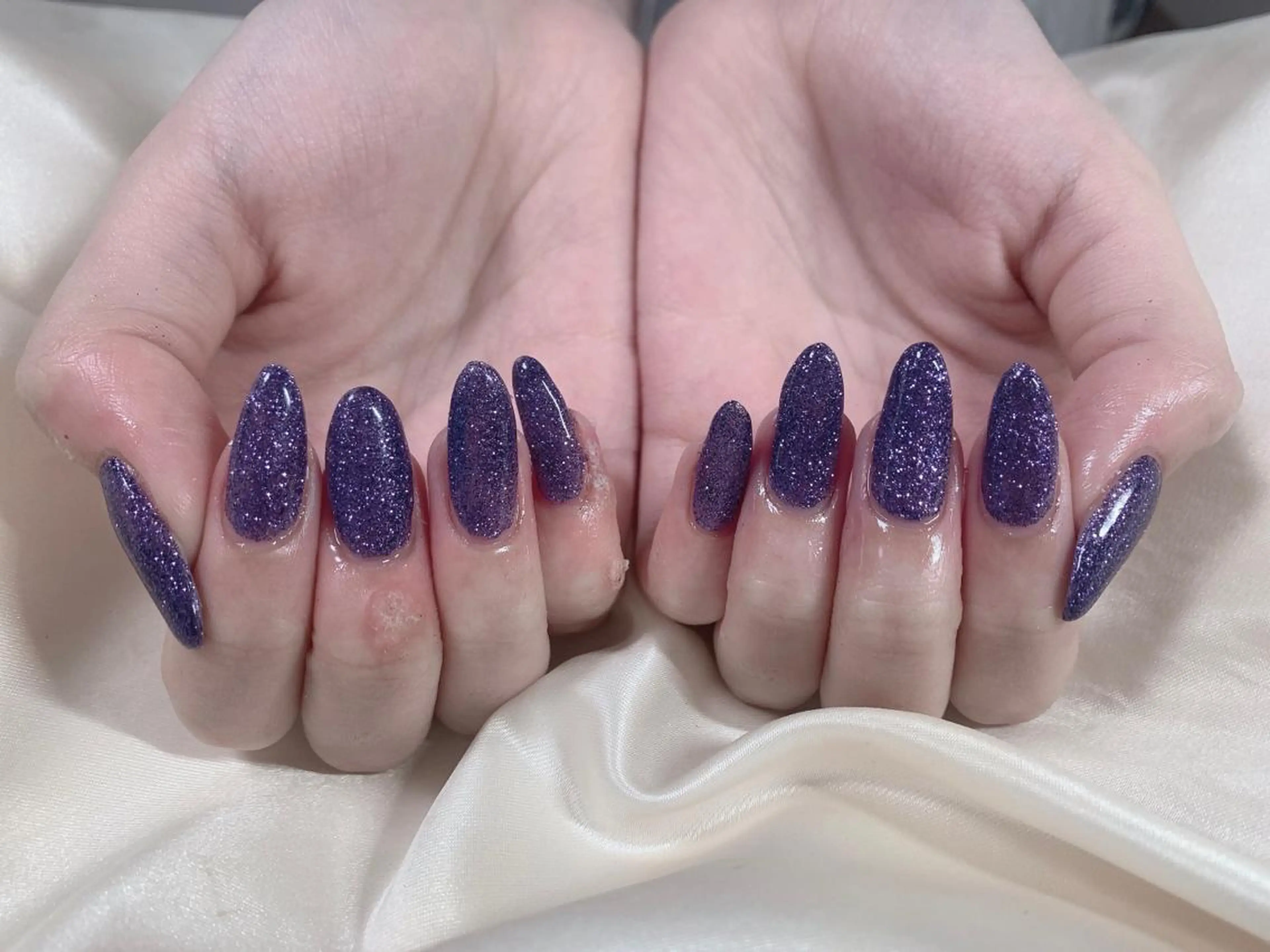 ネイル キラキラネイル ラメ(グリッター) kikinail 溝の口のネイルデザイン