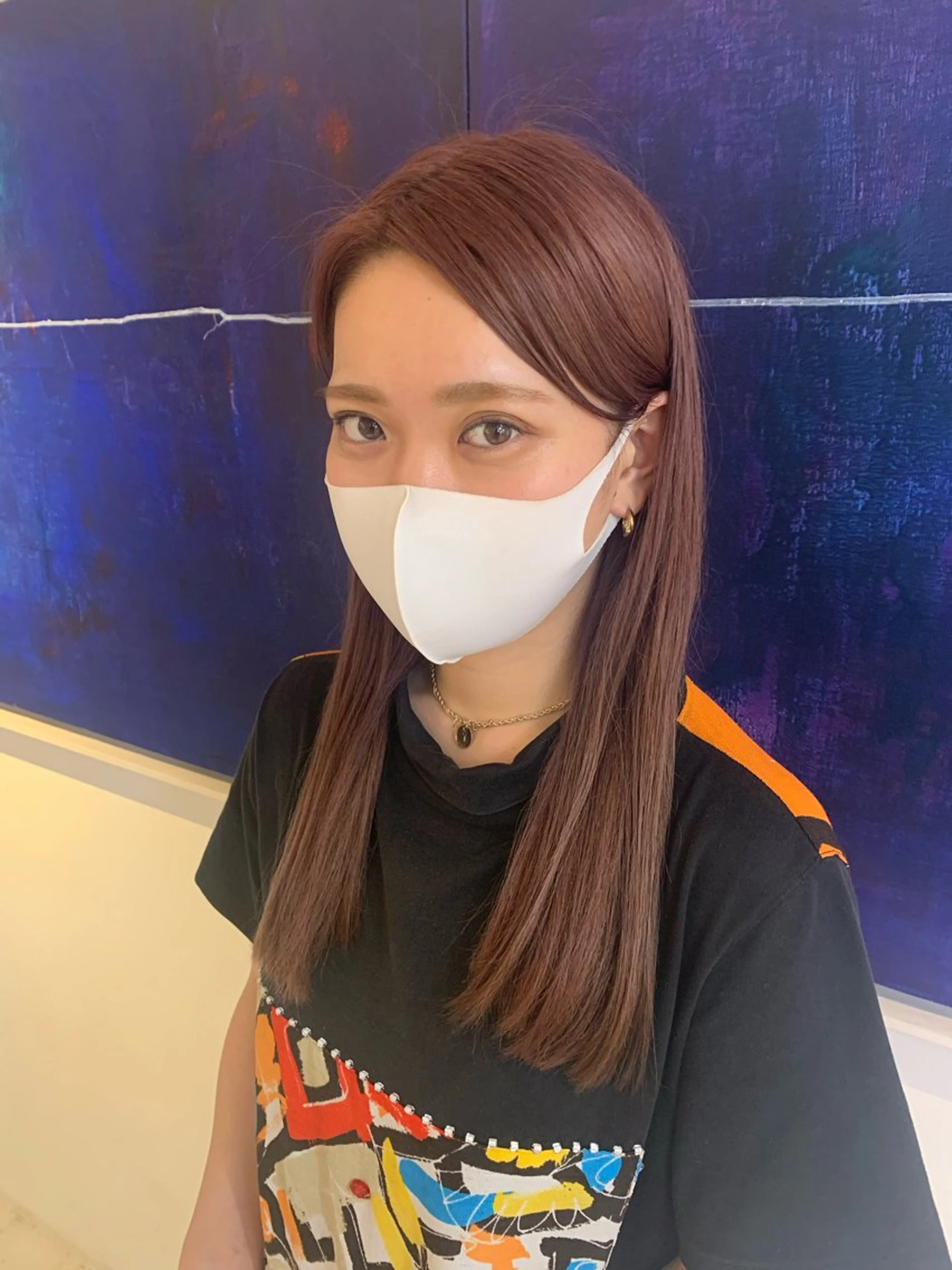 ロング カラー ヘアカラー トリートメント ✂︎ wakano shinpei✂︎のヘアスタイル