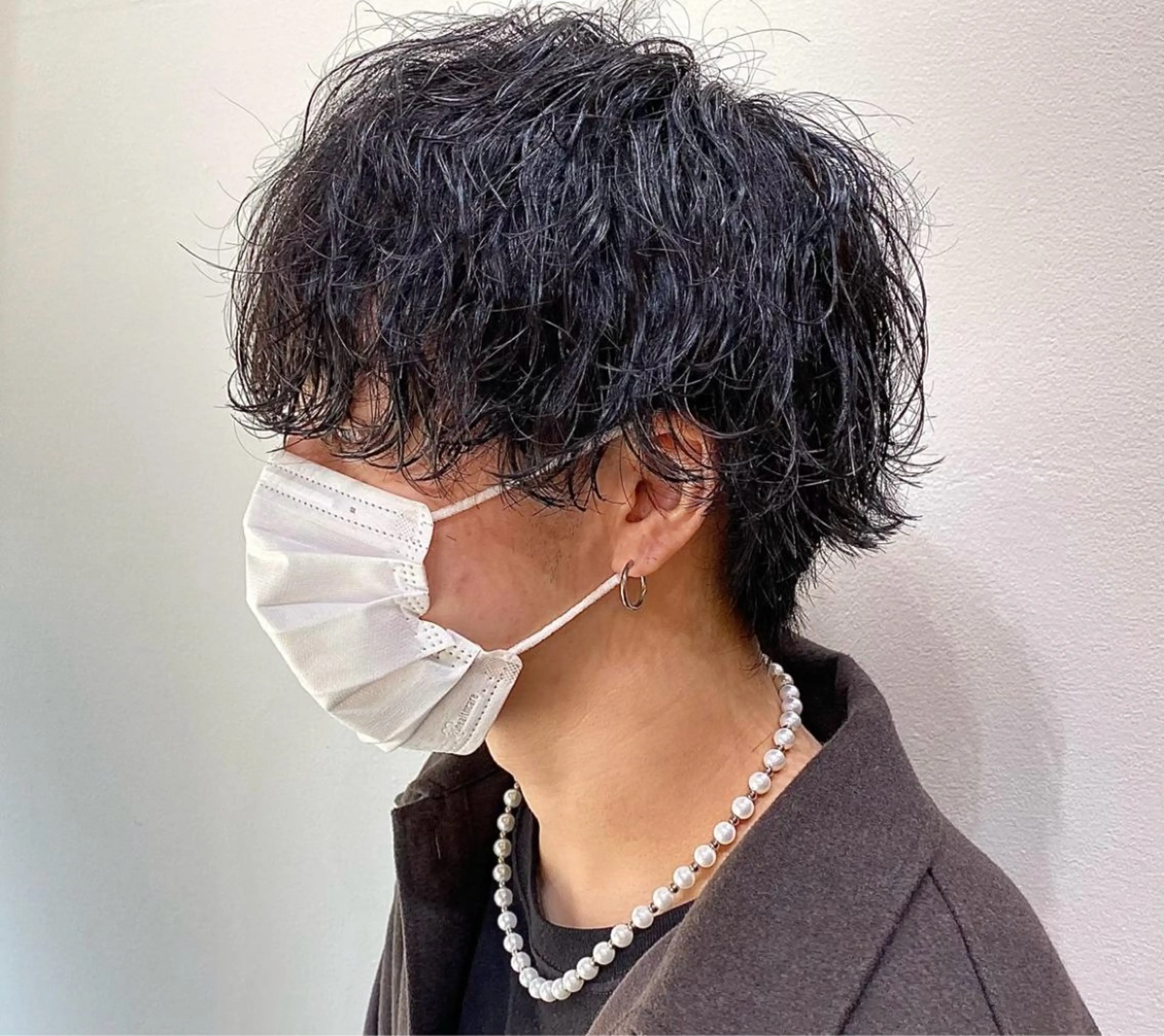 ショート カラー パーマ メンズ IT by ALBUM立川のヘアスタイル