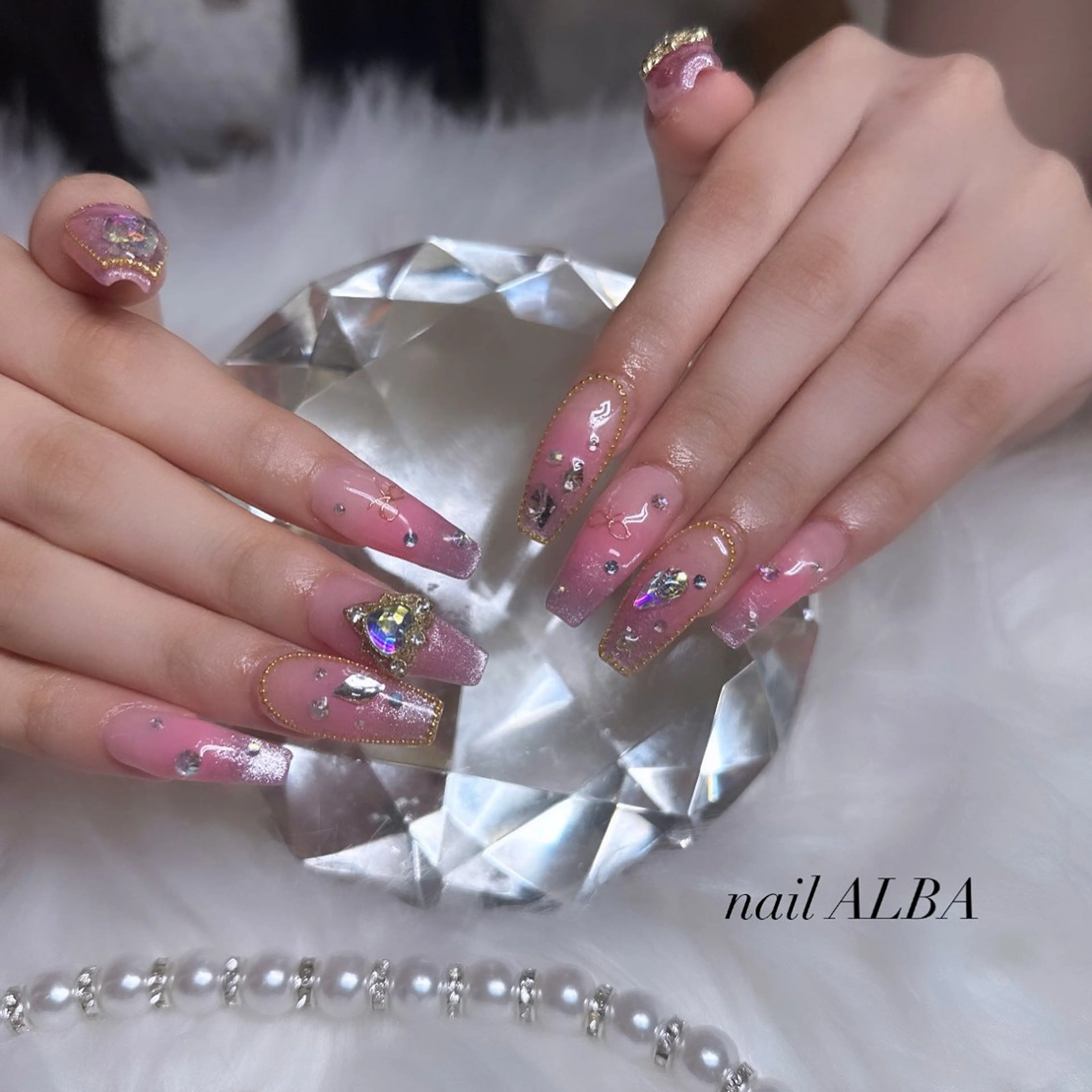 ネイル 加納 莉音のネイルデザイン