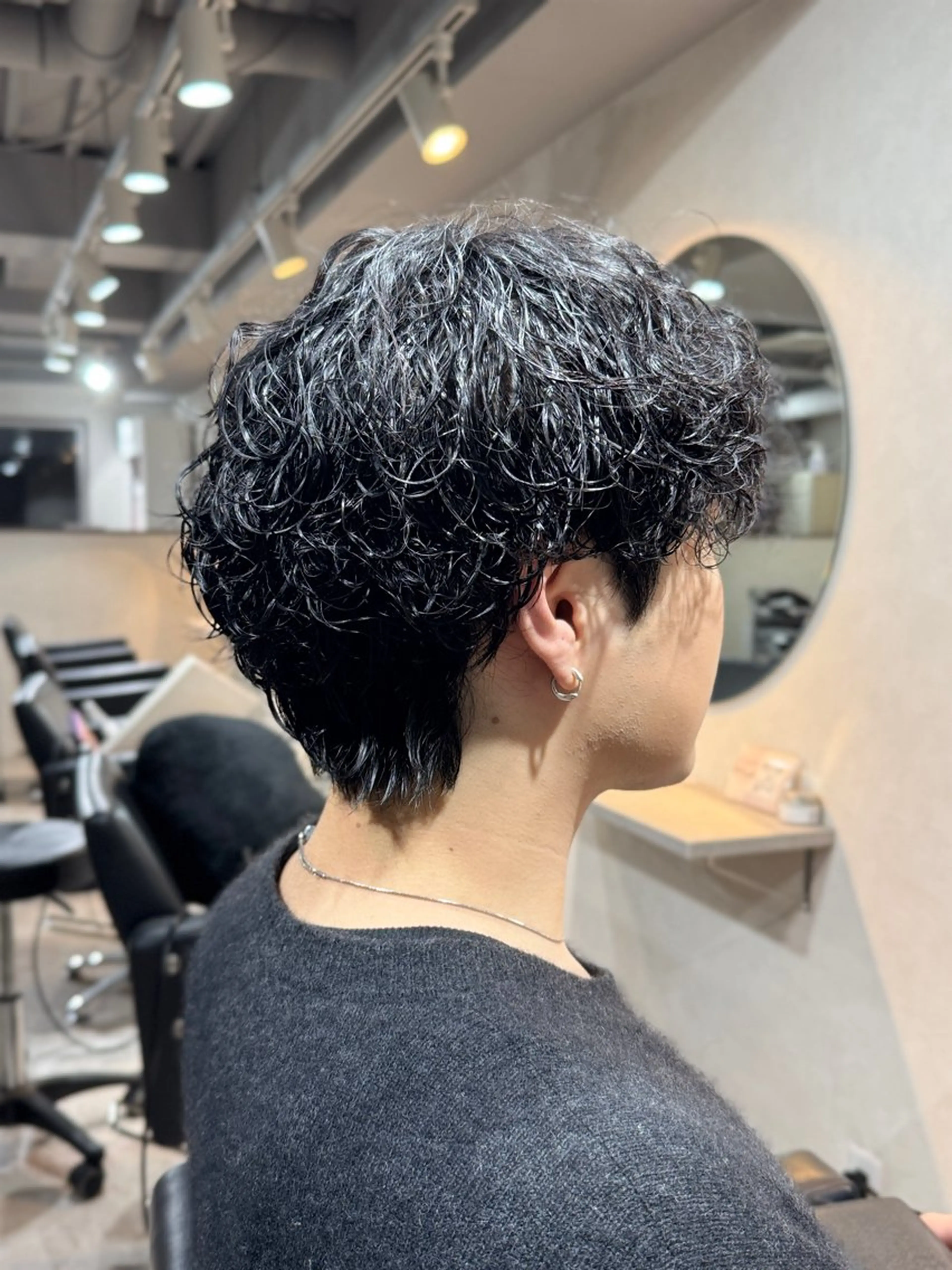 ショート パーマ メンズ 縮毛矯正 MIYU /メンズパーマ✨💫のヘアスタイル