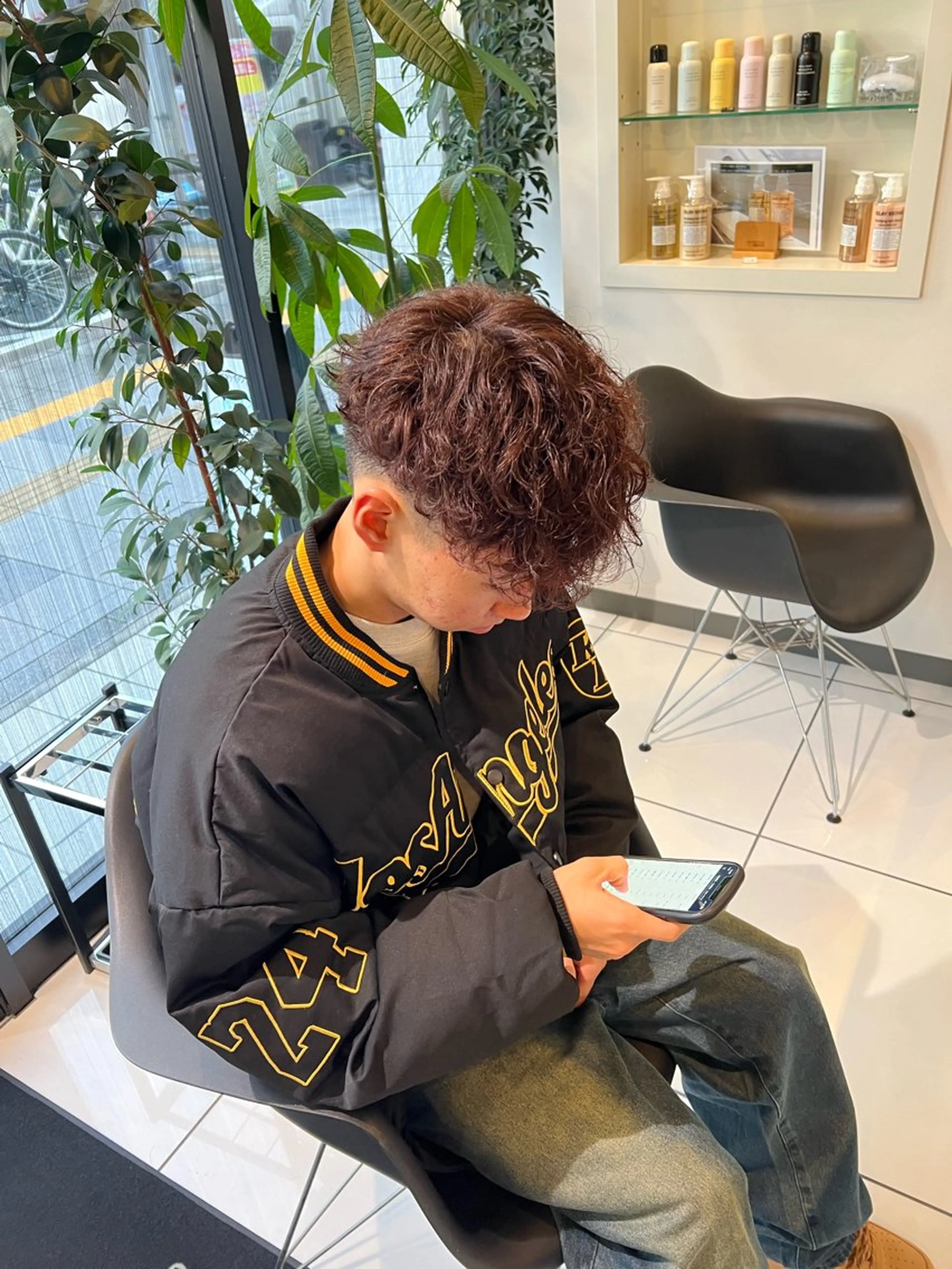 カラー パーマ メンズ カット パーマ 一宮/稲沢/あま市 /小林好裕のヘアスタイル