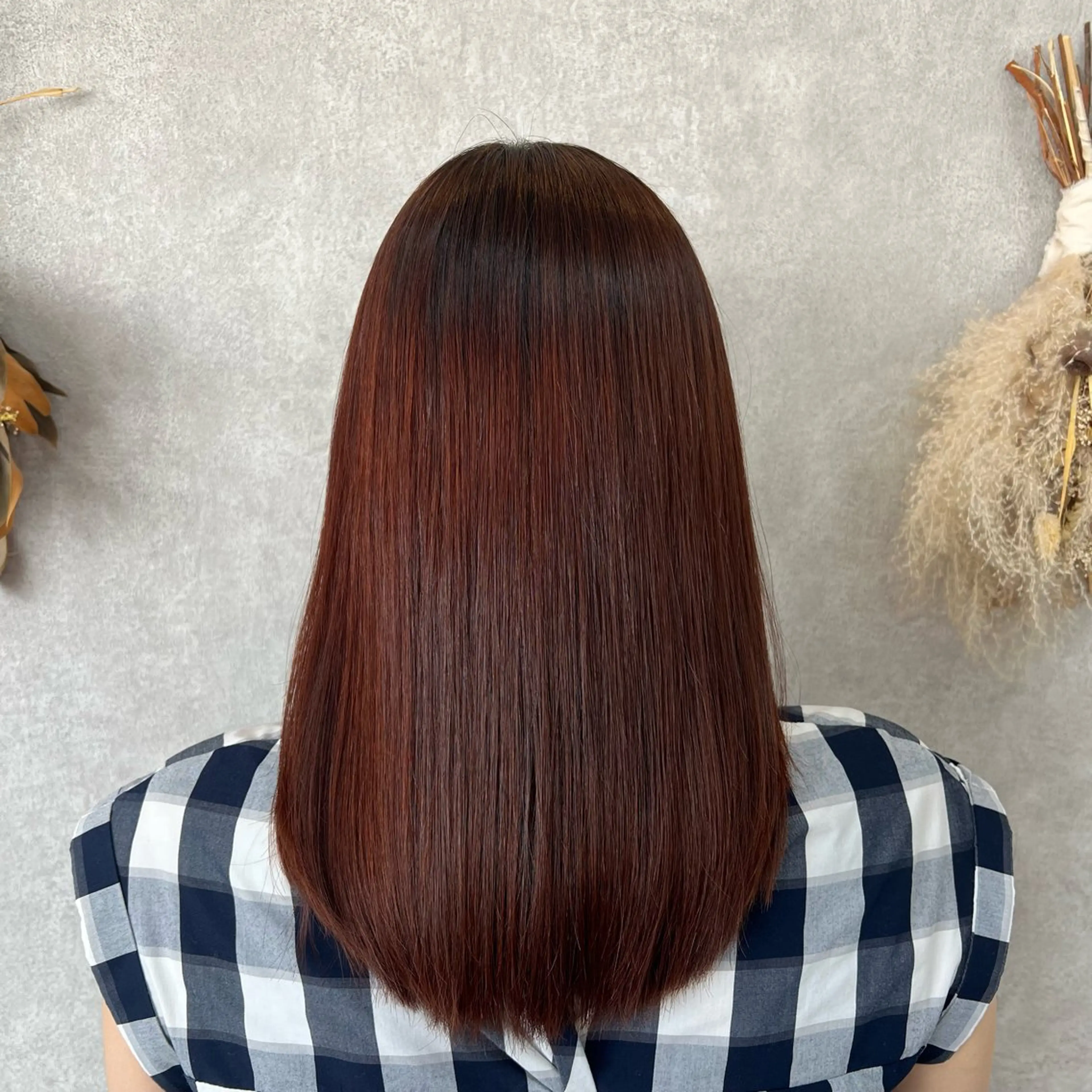 セミロング カラー 松本 心雪🌱‬のヘアスタイル