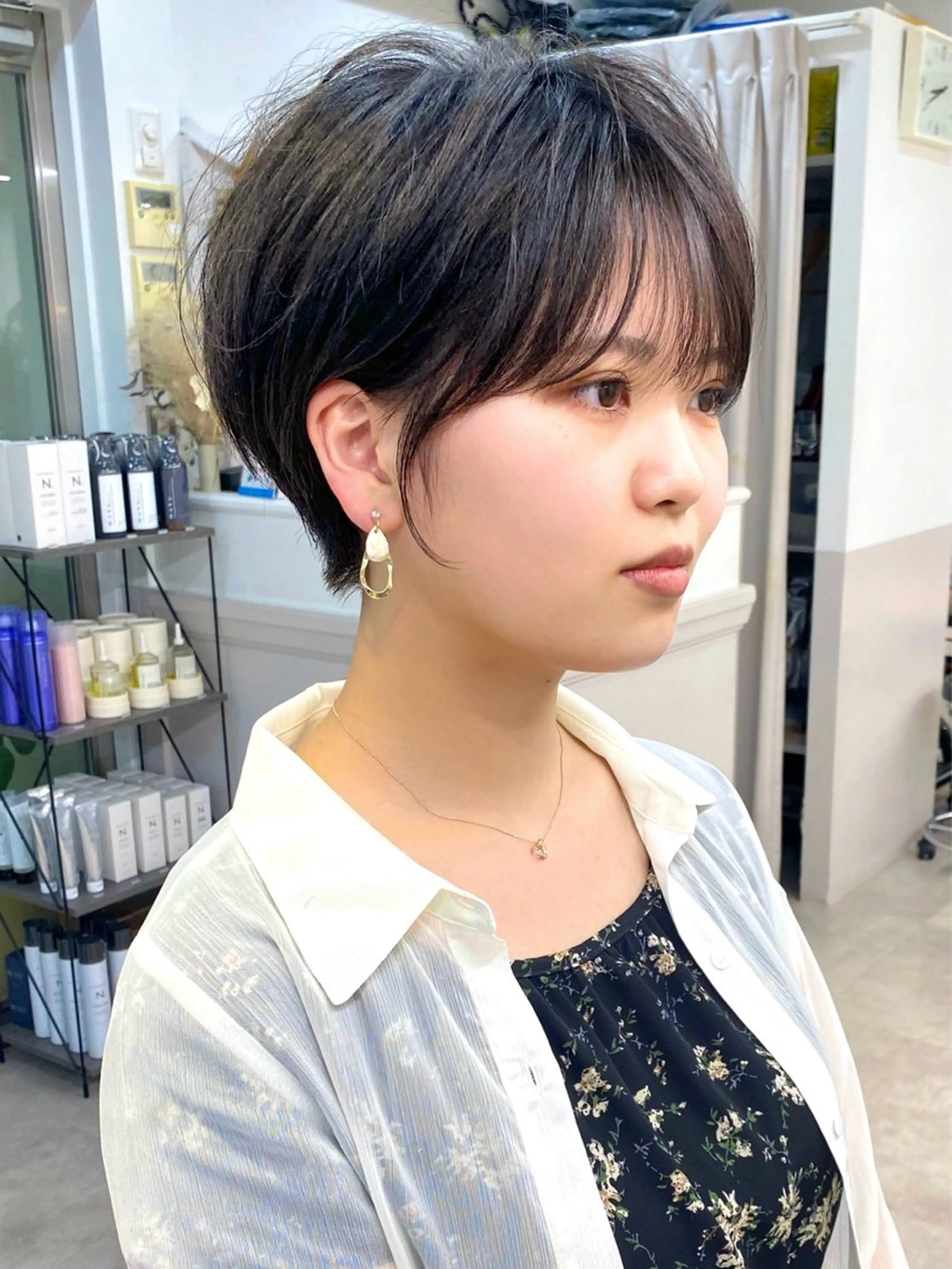 ショート 会田 渡夢のヘアスタイル
