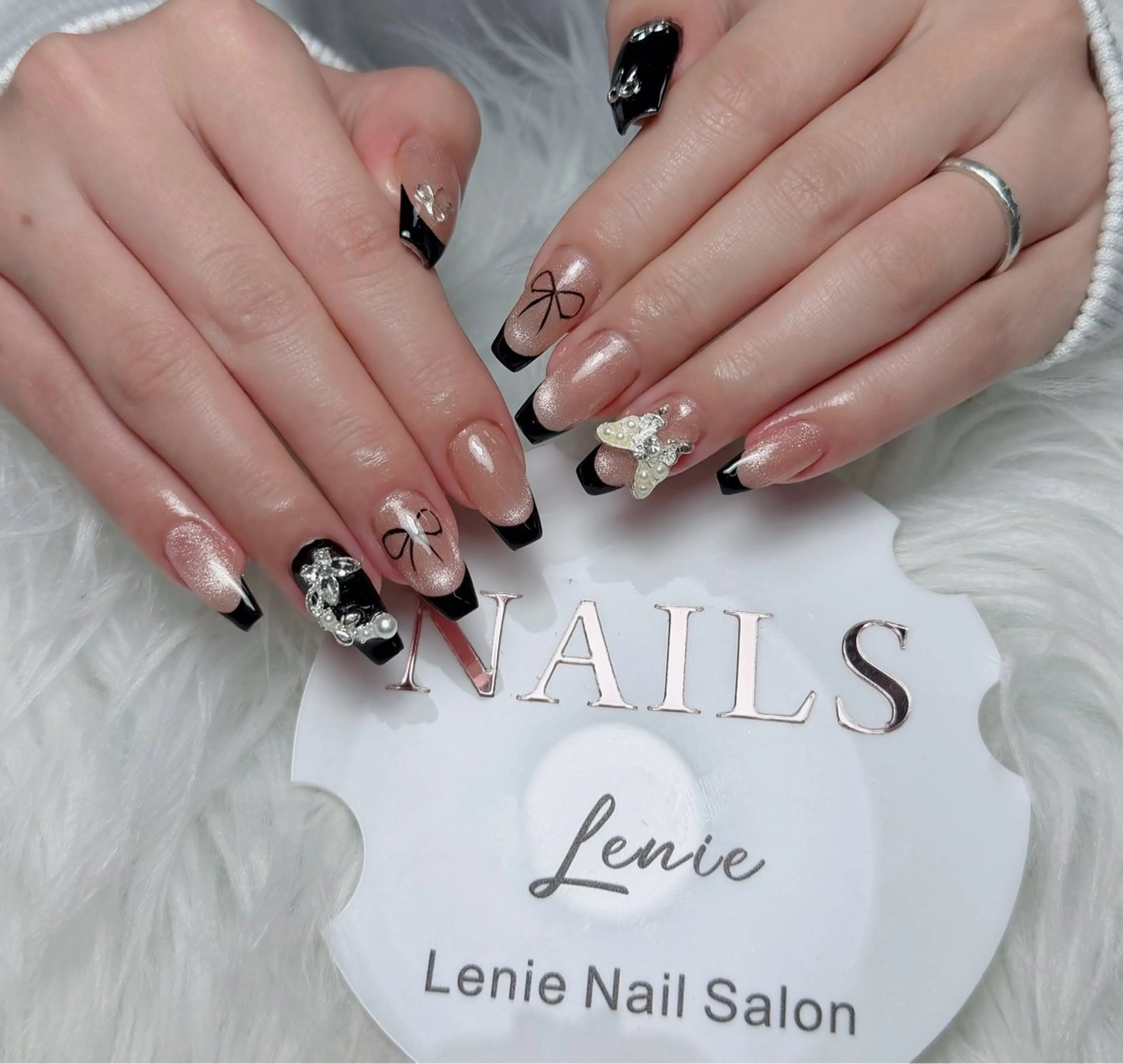 ネイル アートネイル 韓国ネイル 持ち込み ワンホンネイル ハンドネイル Lenie Shinokuboのネイルデザイン