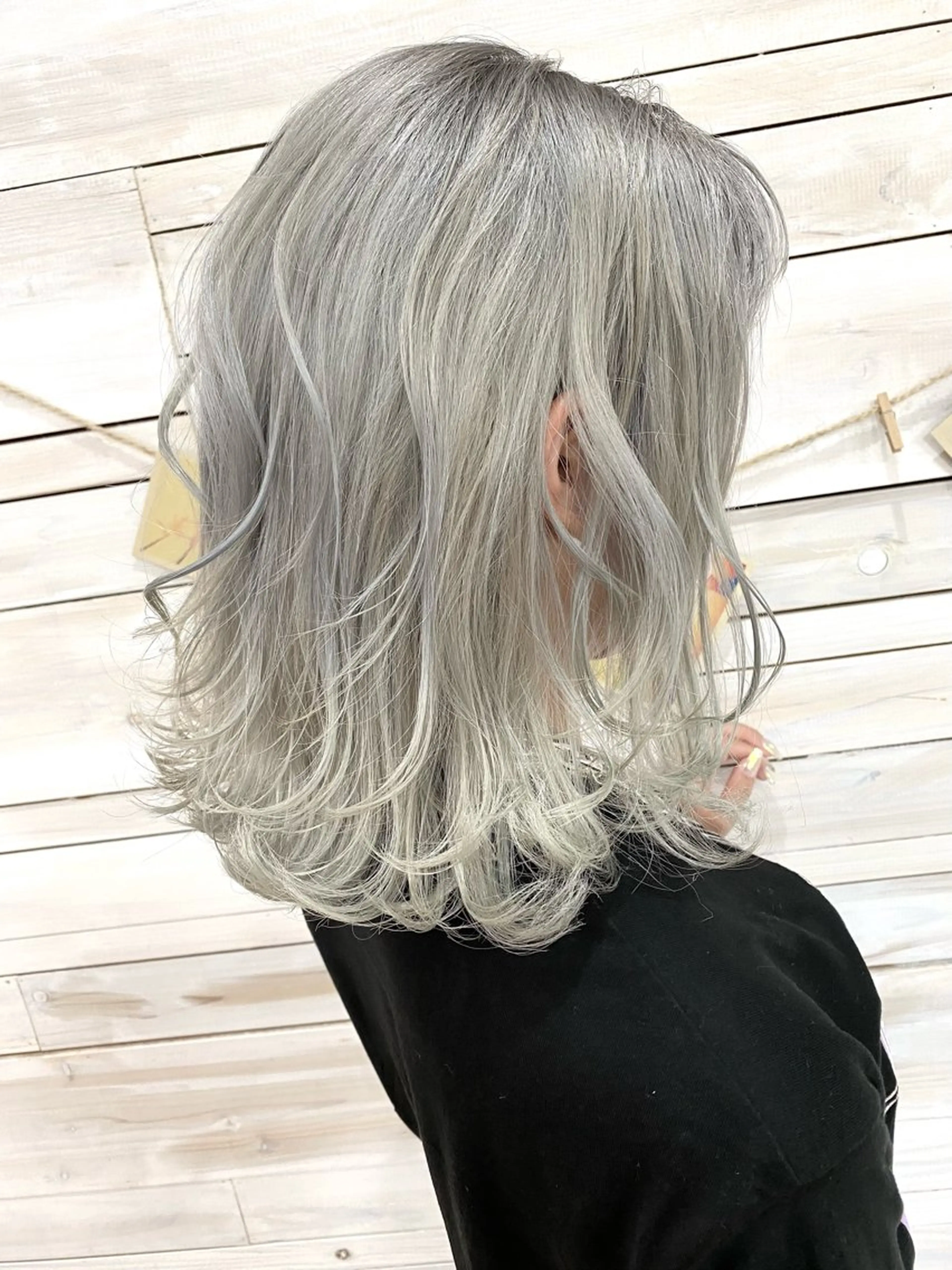 カラー 透明感カラー/平塚 寒色🩵aira💫のヘアスタイル