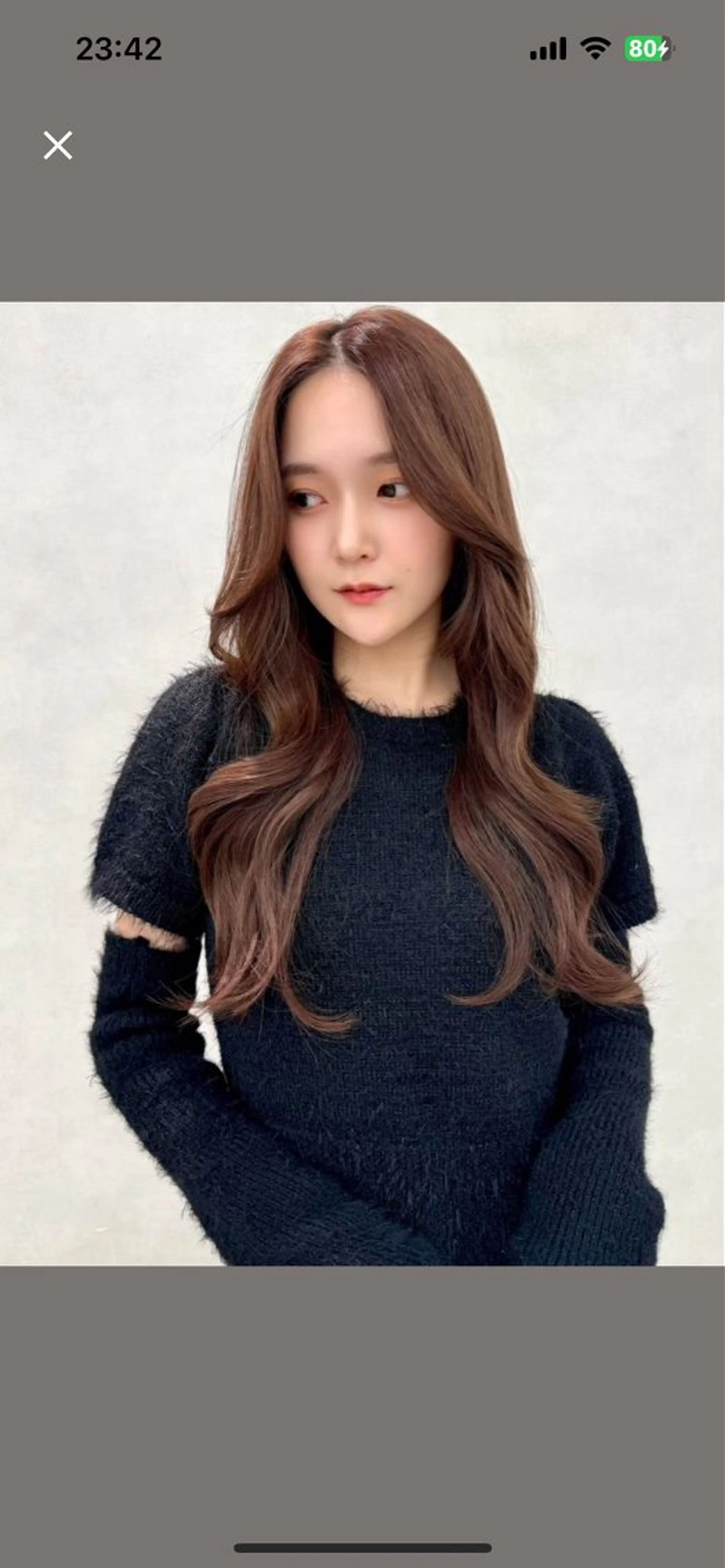 ロング リノ🖤艶髪 カラー🖤🇰🇷のヘアスタイル