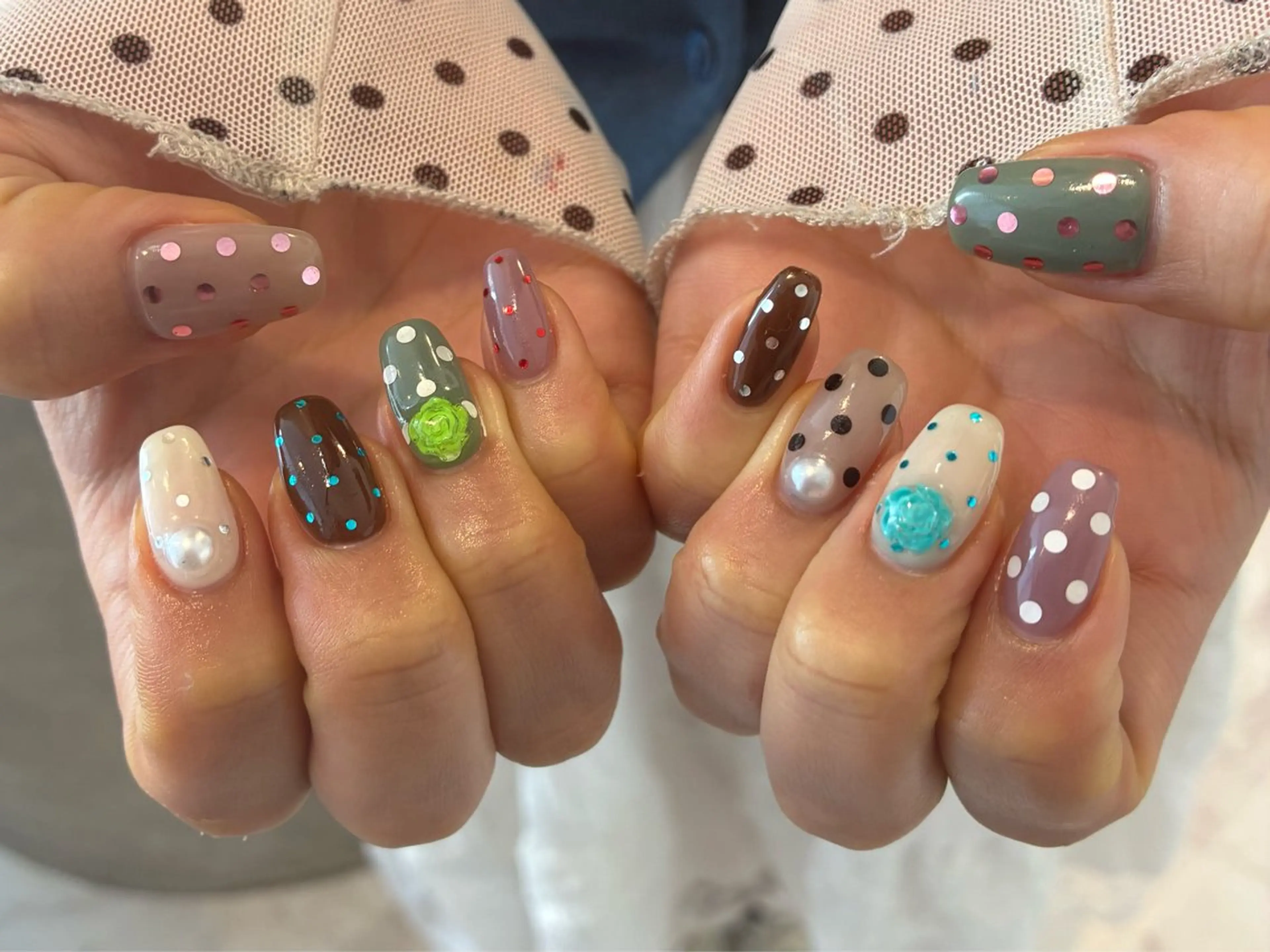 セミロング 【ANEMONA】 Kyokoのネイルデザイン