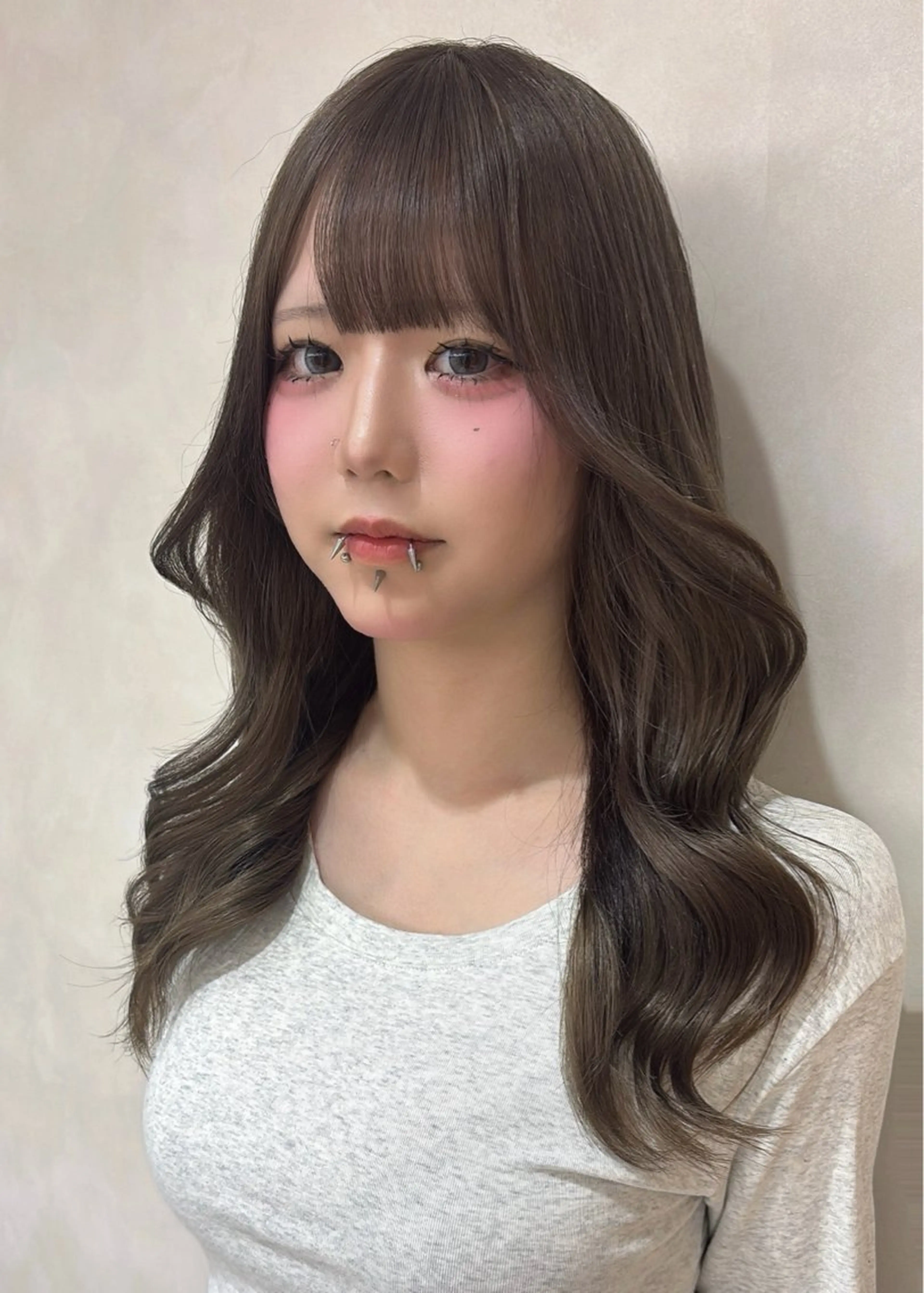 カラー ヘアカラー 盛れる艶髪カラー Harusa🎀のヘアスタイル