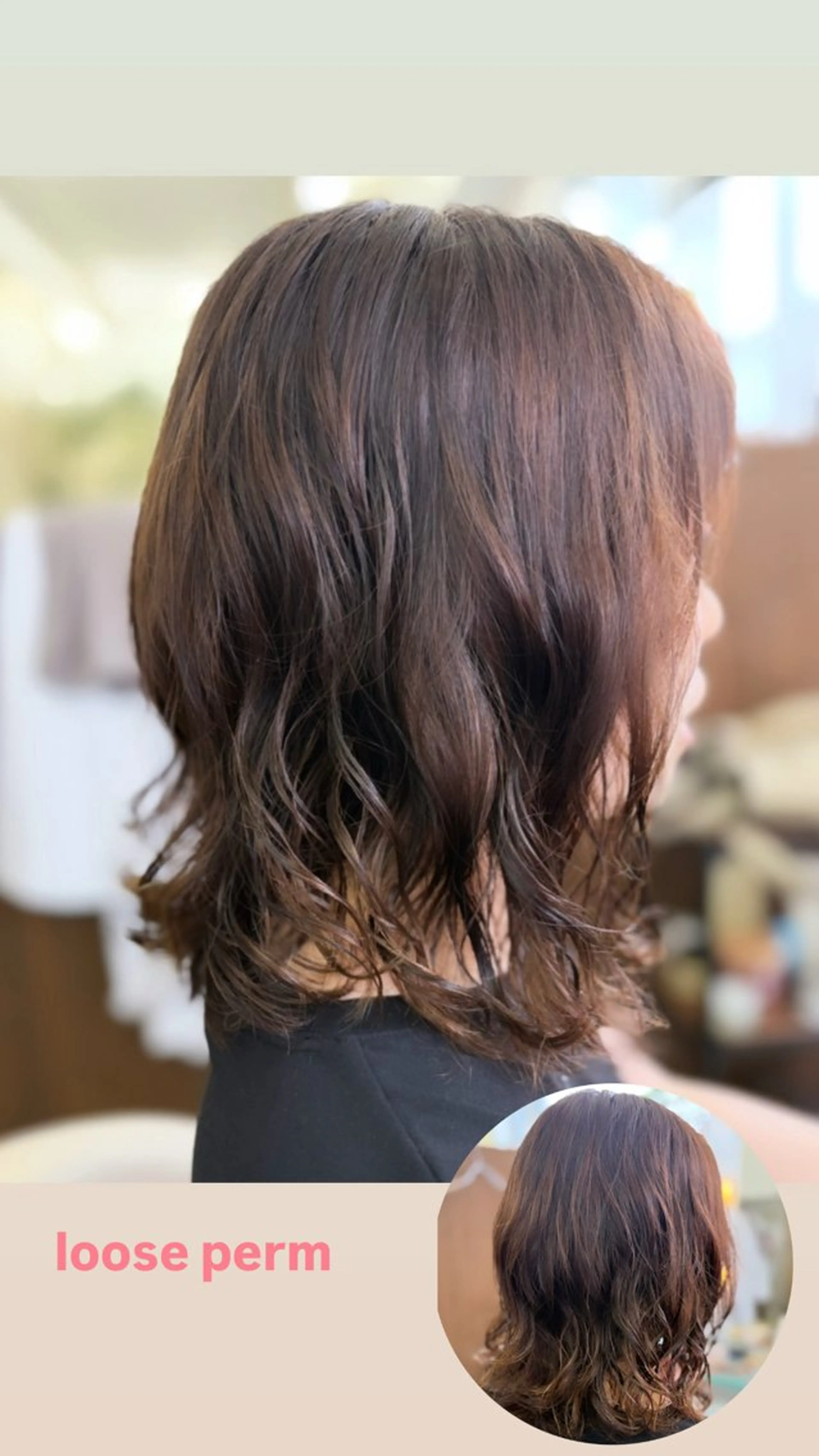 ミディアム ミディアムパーマ パーマ ⭐︎ SAYAKAのヘアスタイル