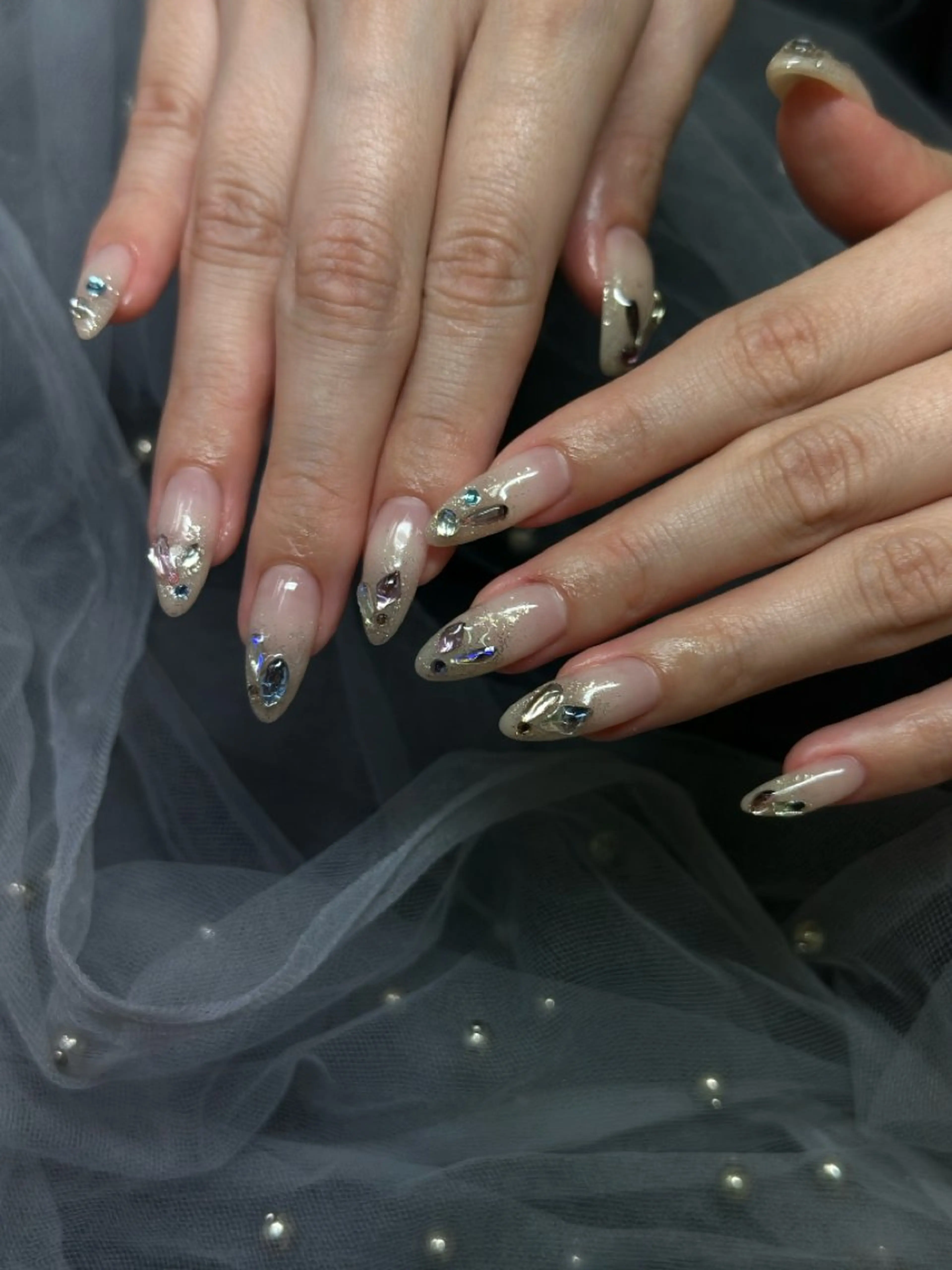 ネイル HALO ネイルモデル募集中のネイルデザイン