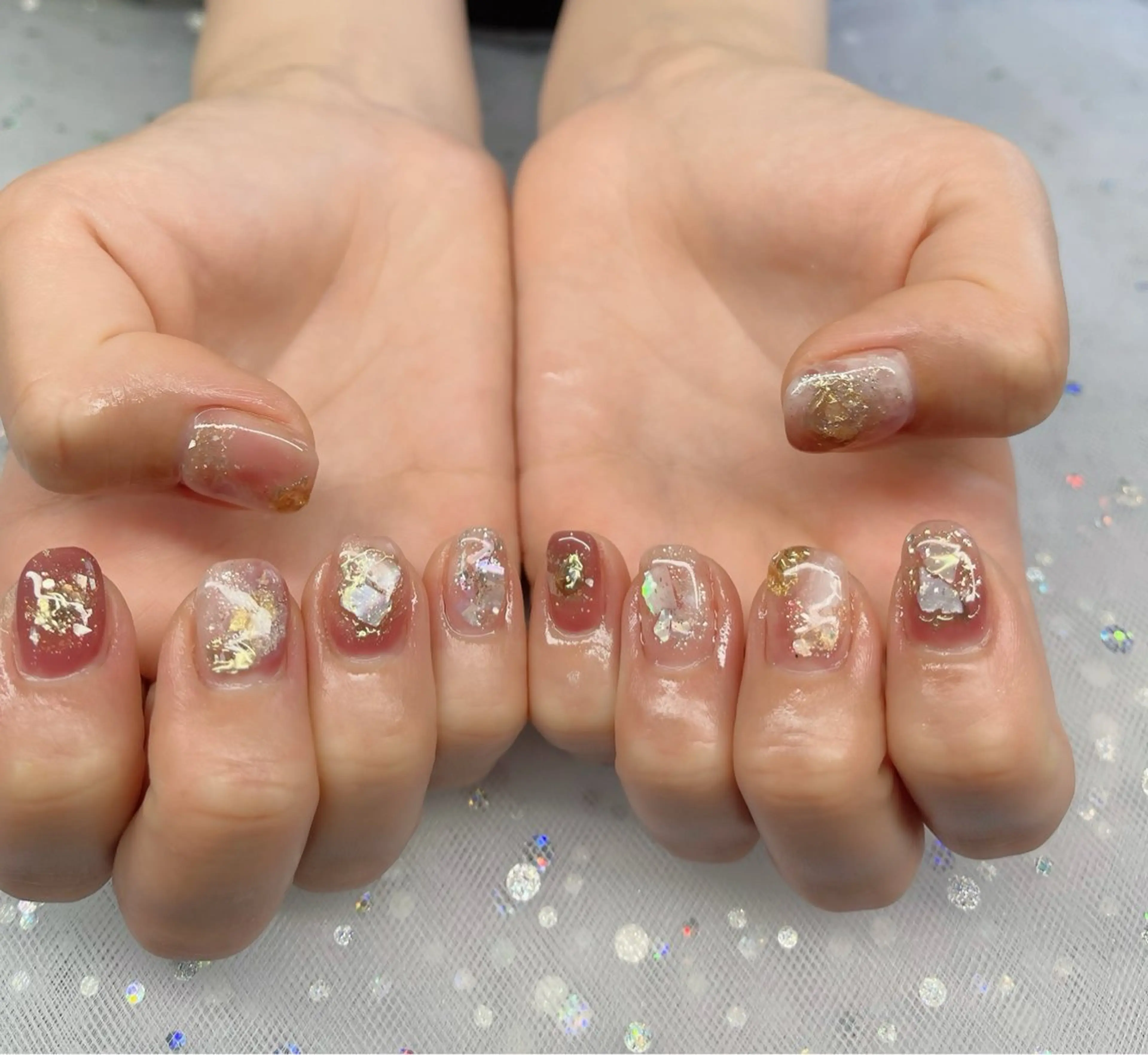 ネイル ハイネイル 自宅サロンのネイルデザイン