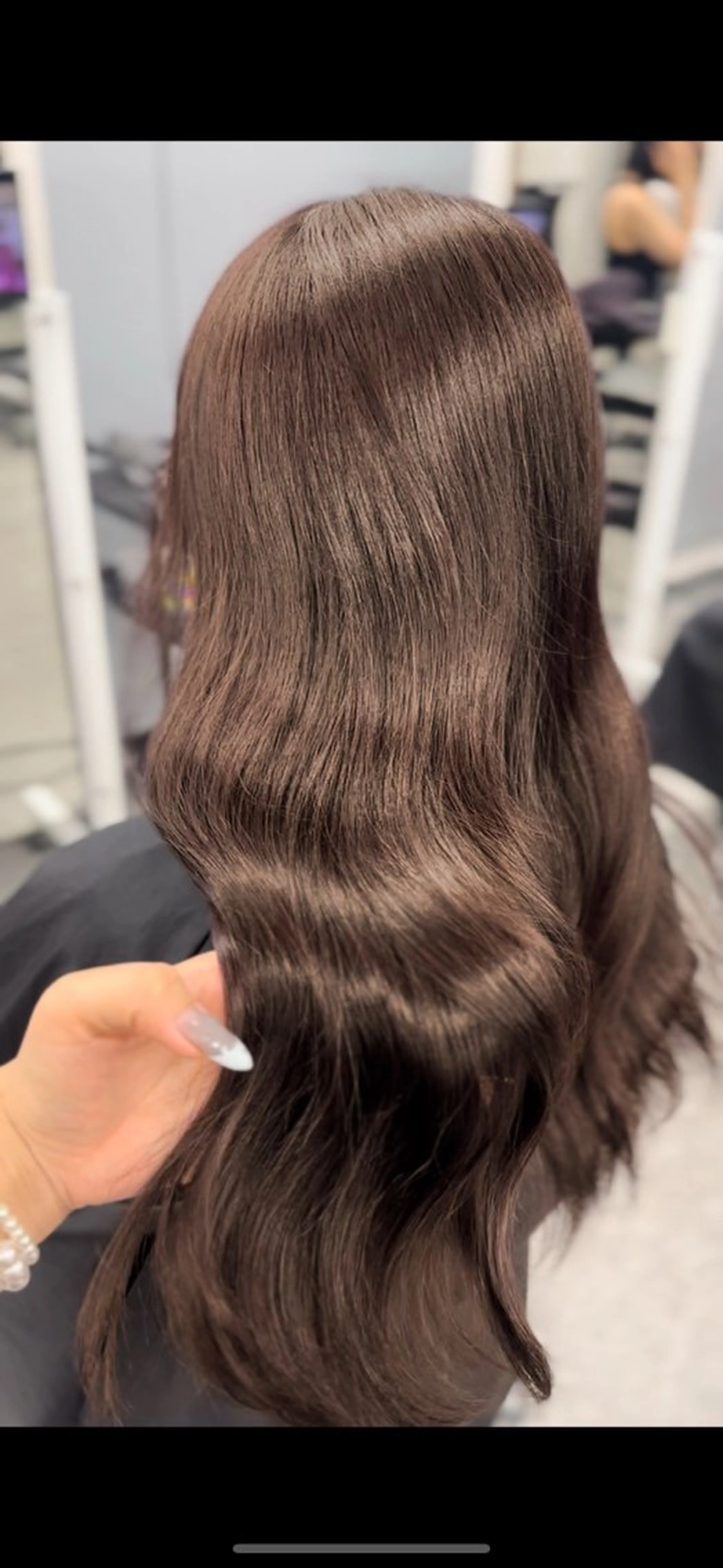 ロング カラー ヘアカラー ヘアセット 上品モテヘア🩶 karen🩶のヘアスタイル