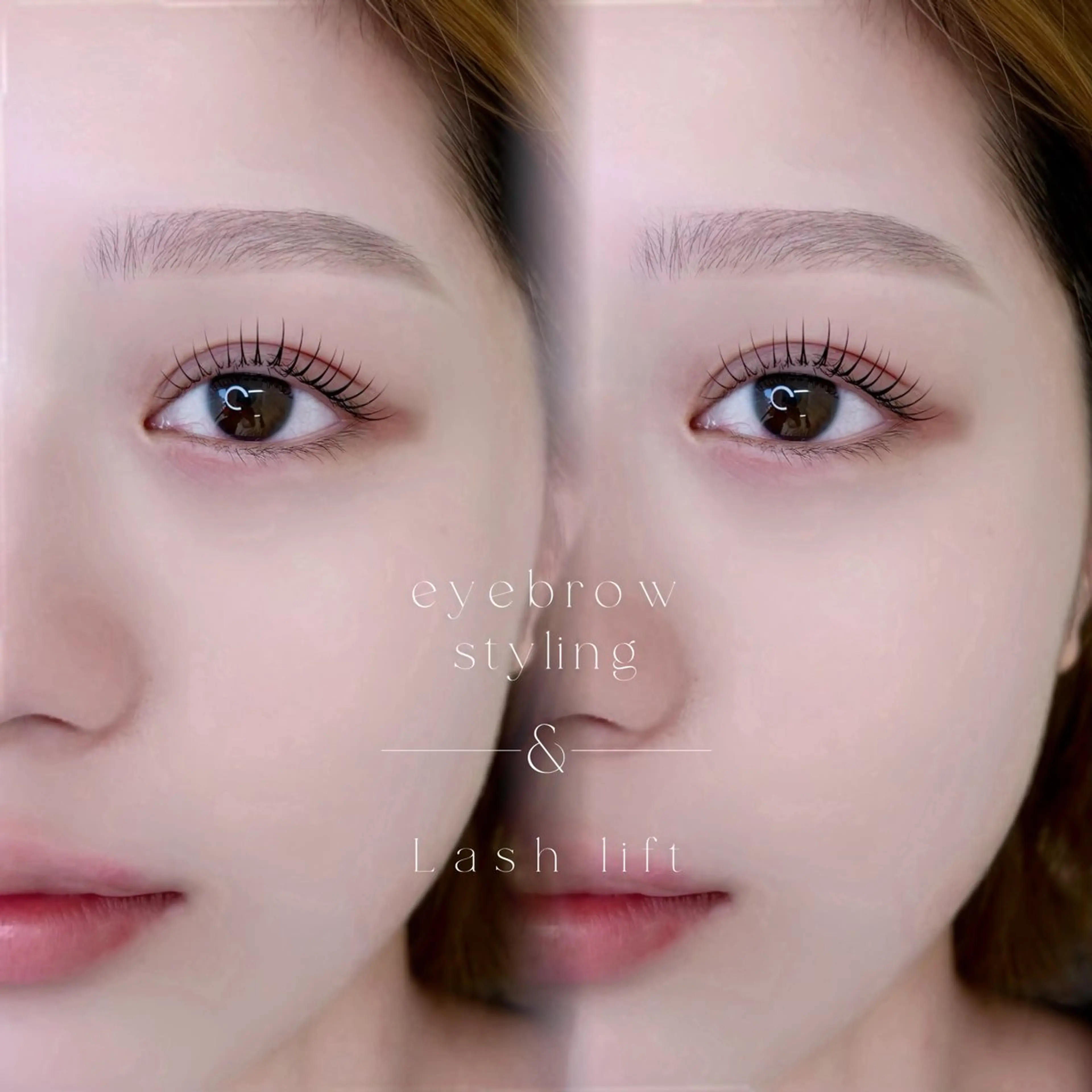 《💎美眉×美まつげセット✨》 眉WAX(間引き・メイク有)+まつげパーマ -同時施術で目元トータル垢抜け🪄の写真