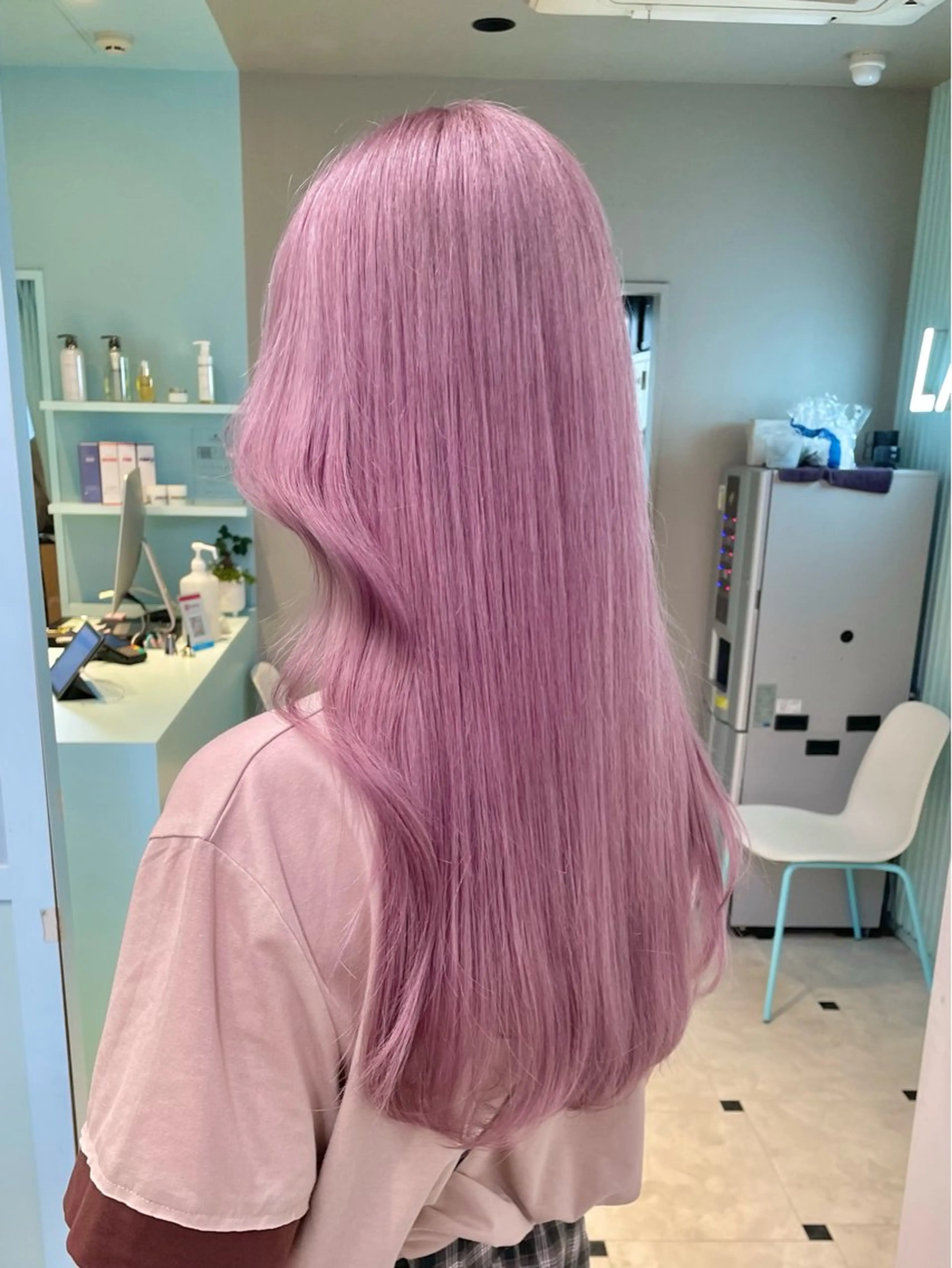 ロング カラー 🩷暖色カラー🩷 BONのヘアスタイル