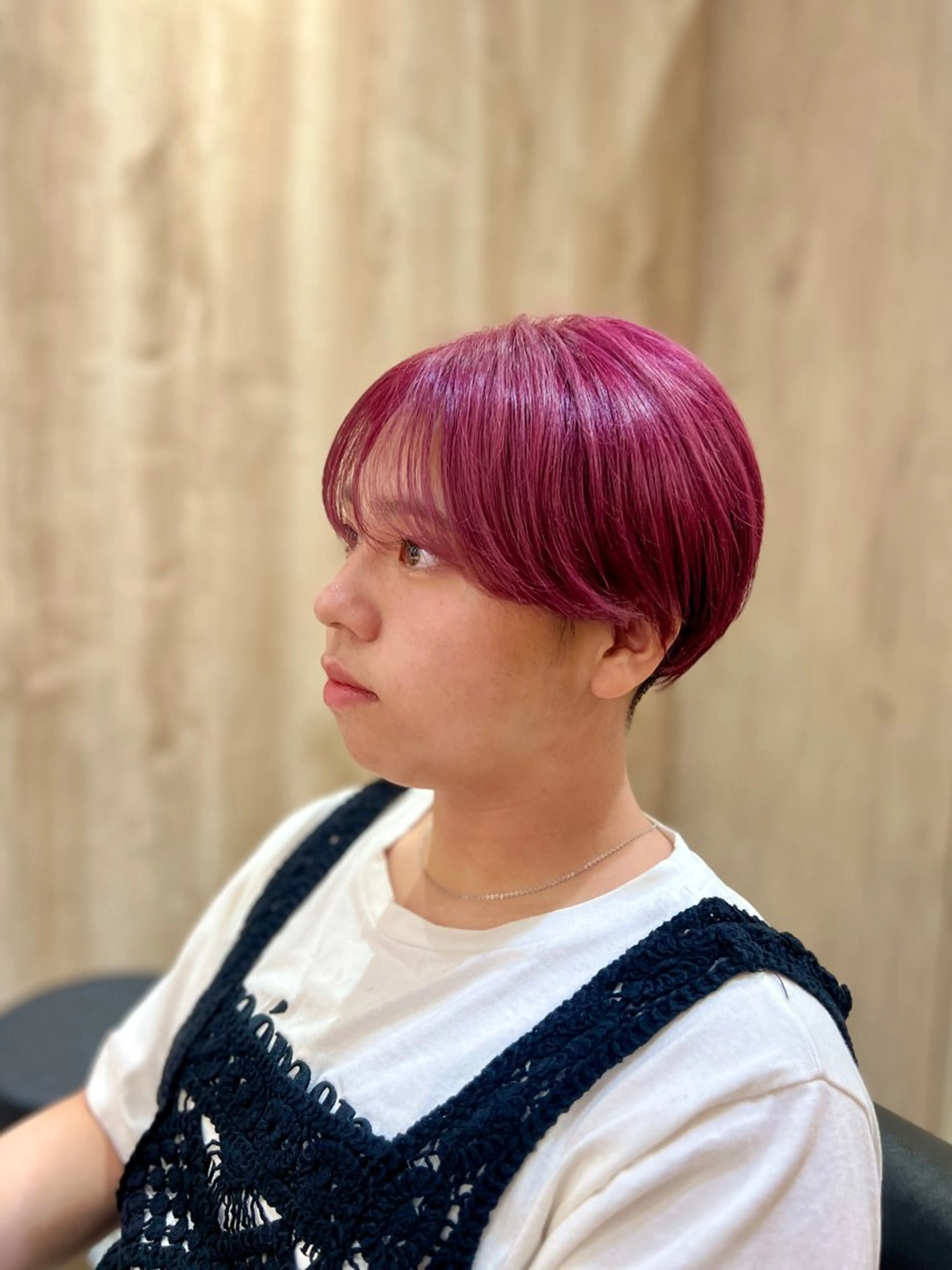 ショート カラー ショートボブ 丸みショート ブリーチ ケアブリーチ ダブルカラー 髪質改善✨艶カラー MASAYAのヘアスタイル