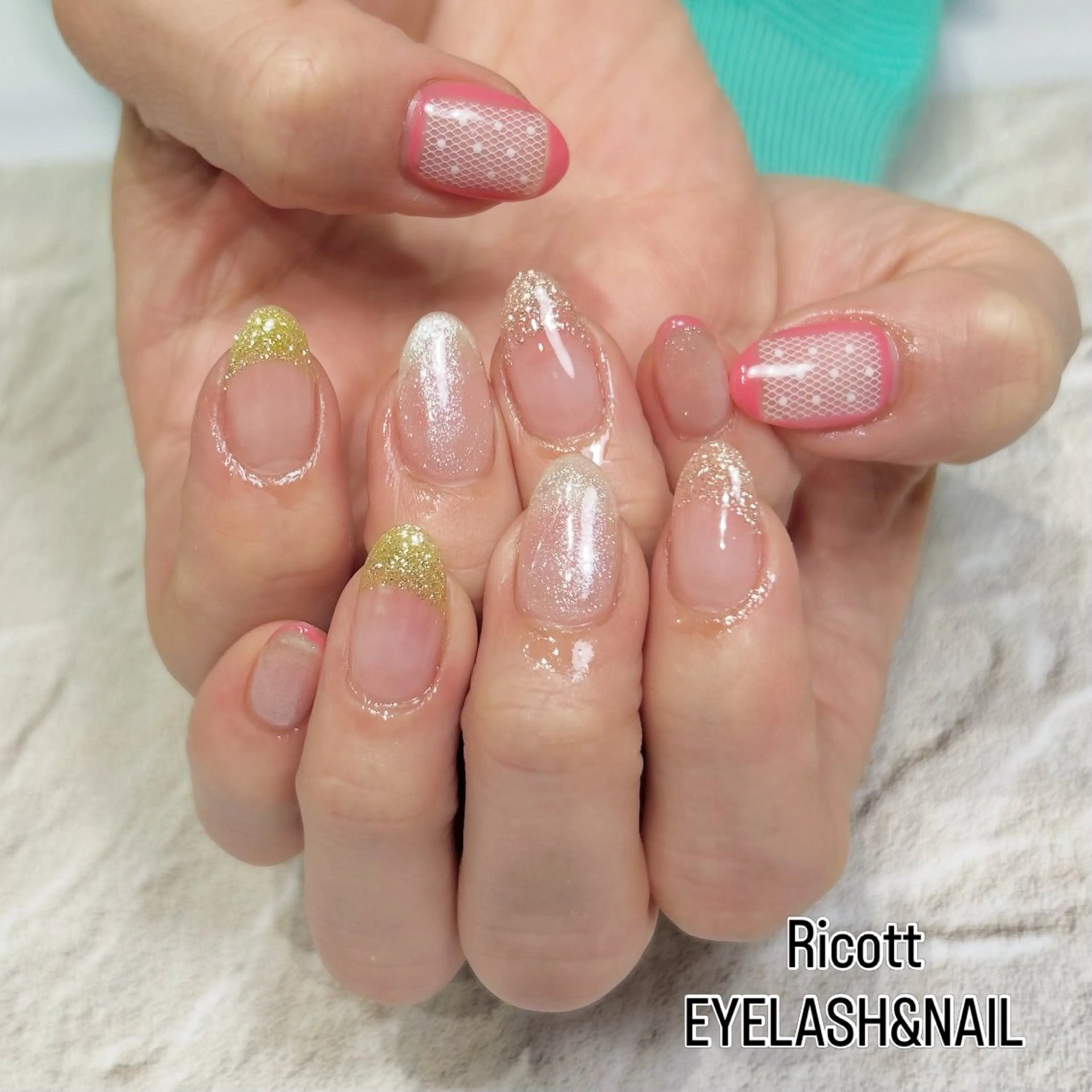 ネイル ハンドネイル RicottEYELASH&NAIL所属・下城 葵のネイルデザイン