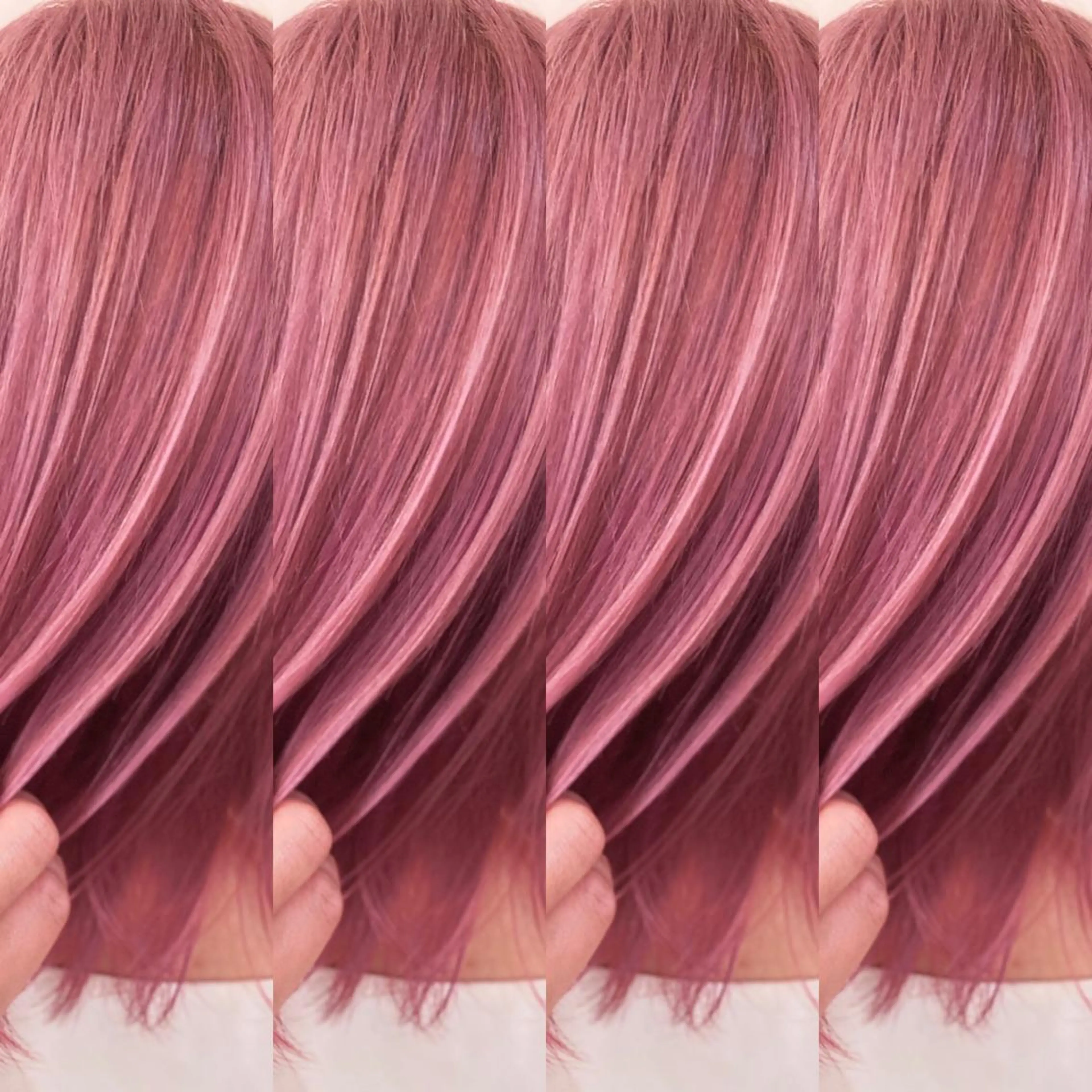 ミディアム カラー アッシュ ピンクカラー ピンクアッシュ 最高峰の技術力☆ 樋口健人のヘアスタイル