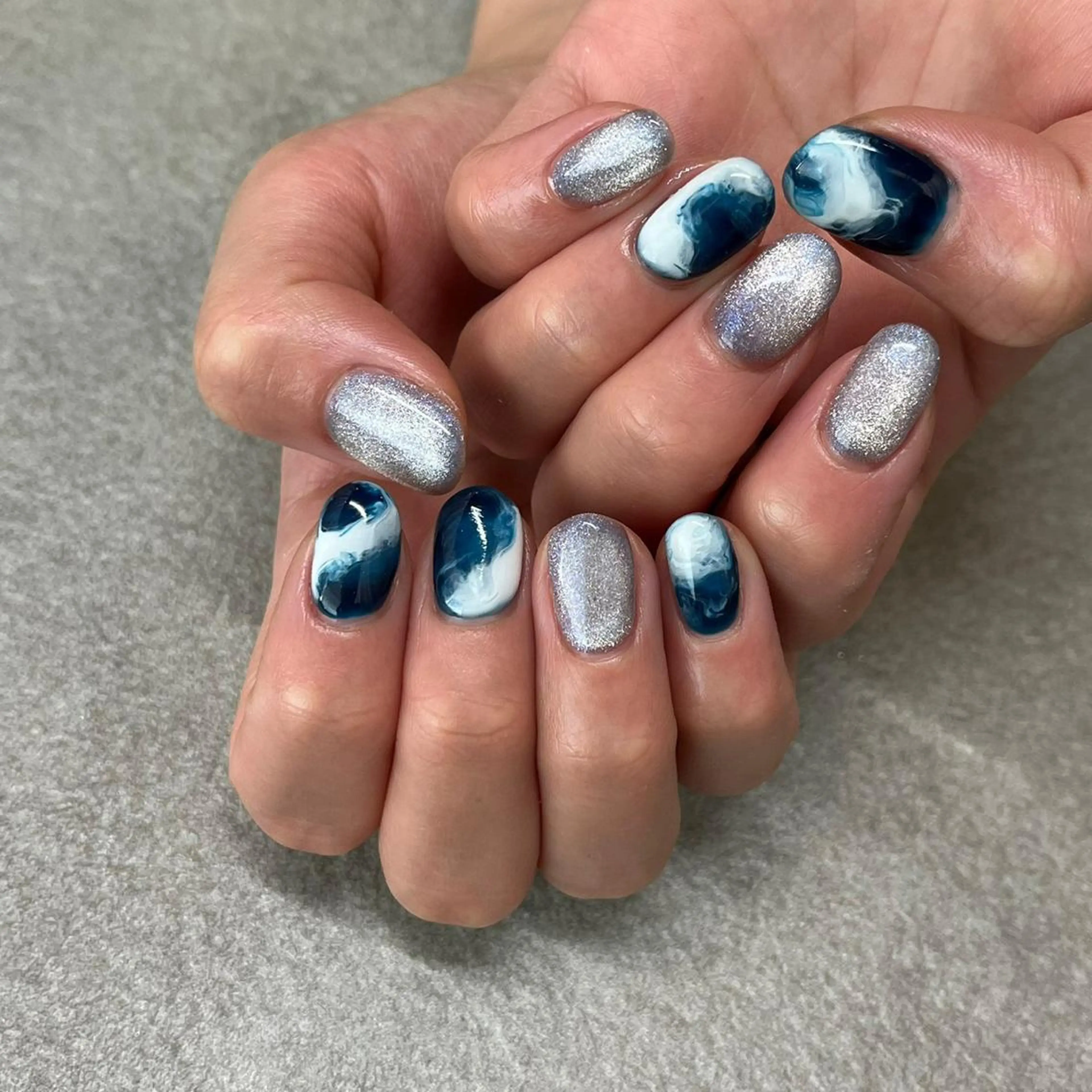 ネイル アートネイル 【やり放題専門店】 スカルプ＆長さ出しのネイルデザイン