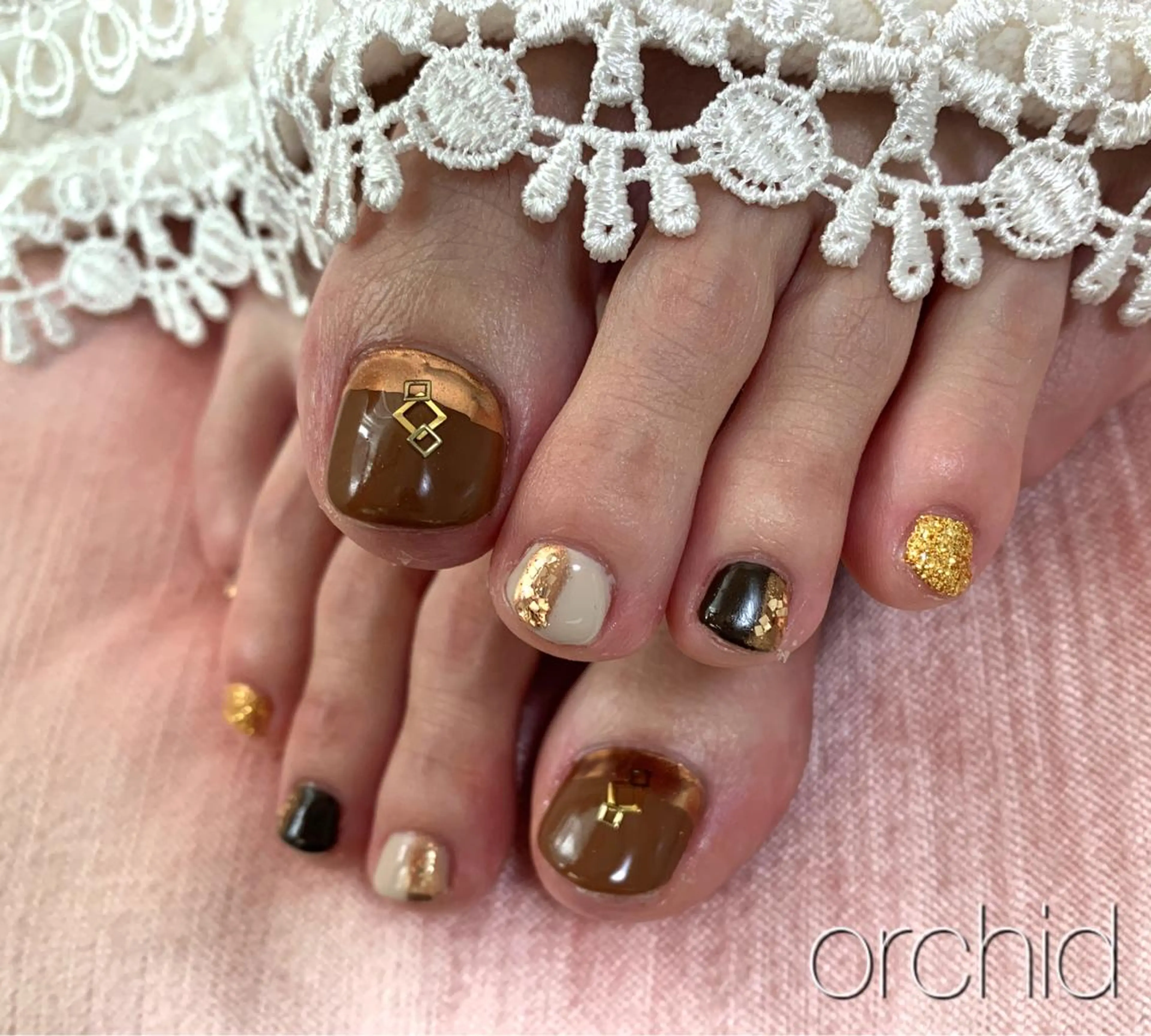 ネイル orchid ♡オーキッドのネイルデザイン