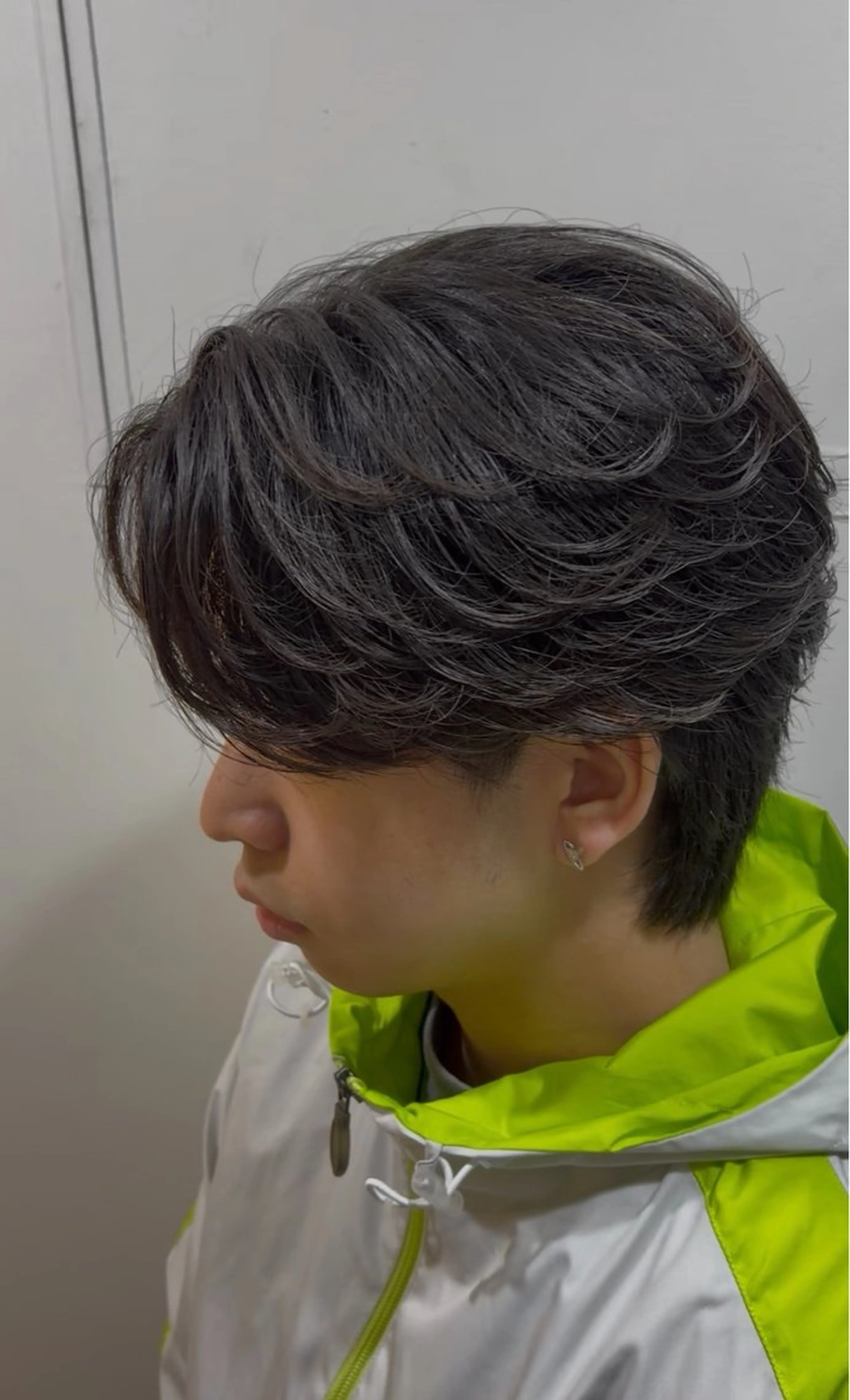 パーマ メンズ フェザーパーマ メンズパーマ カット パーマ フェザーパーマ原宿 fifth 凜空のヘアスタイル