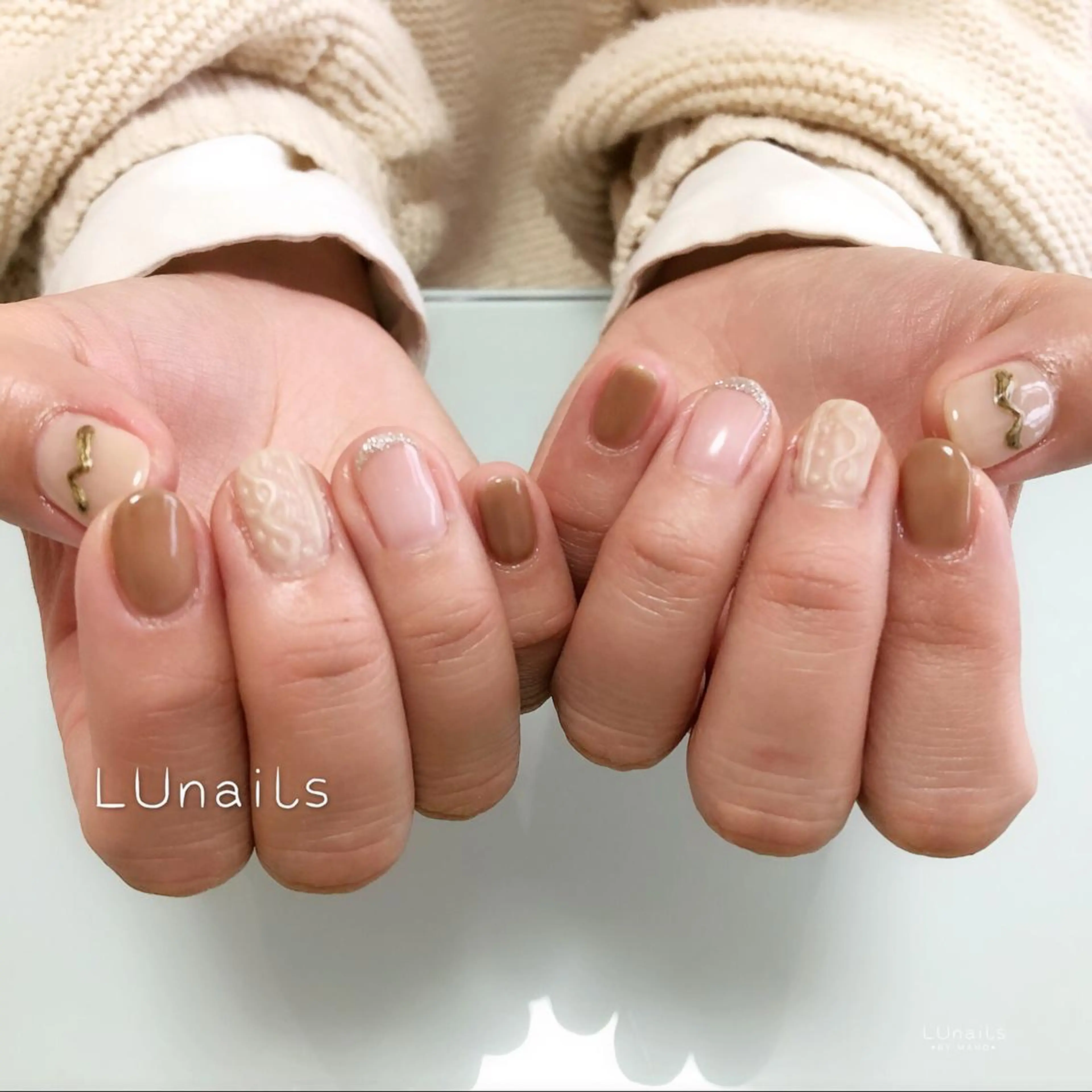 ネイル LUnails MAHOのネイルデザイン