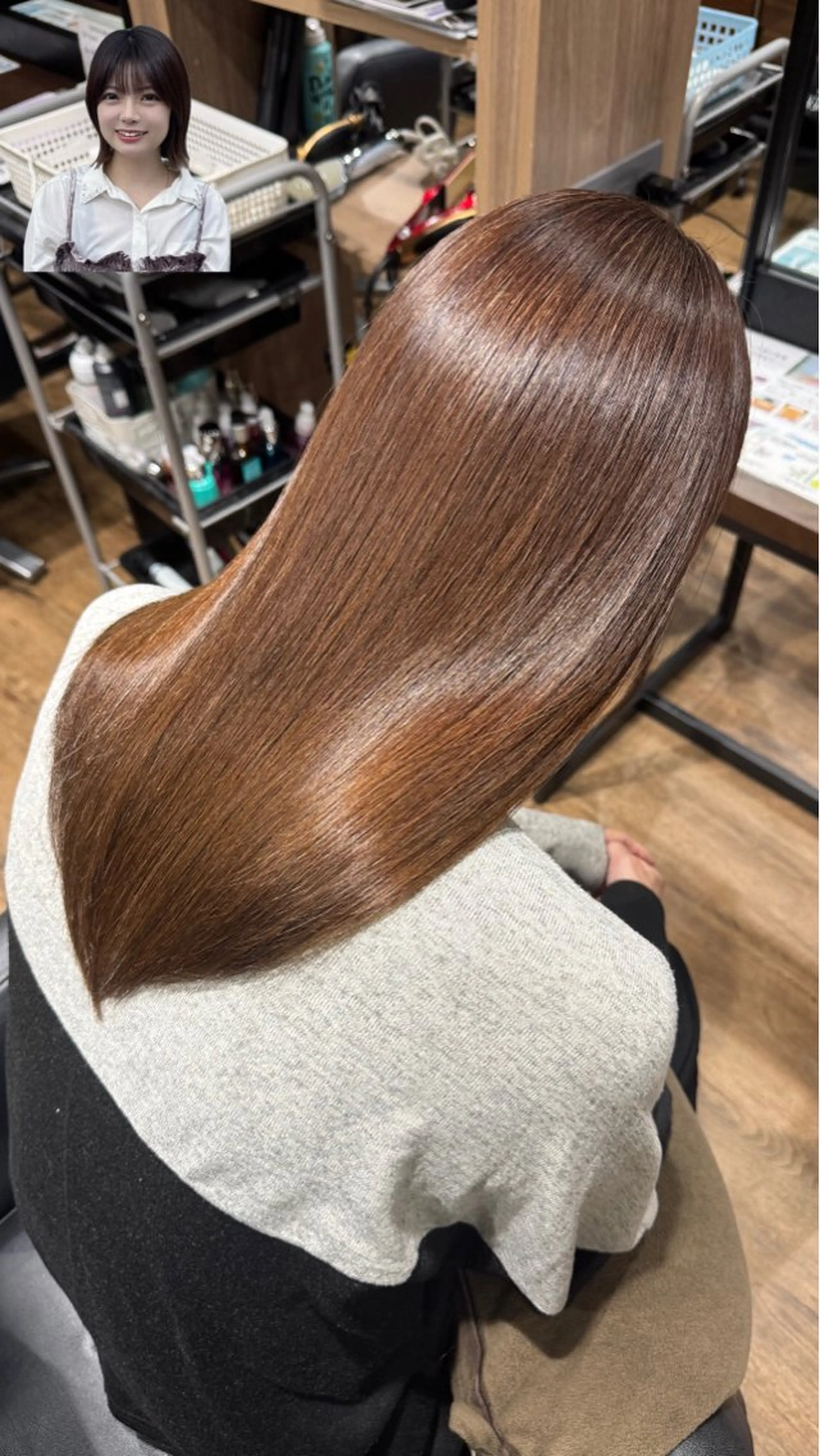 ロング パーマ 縮毛矯正 💎髪質改善💎 Ruiのヘアスタイル