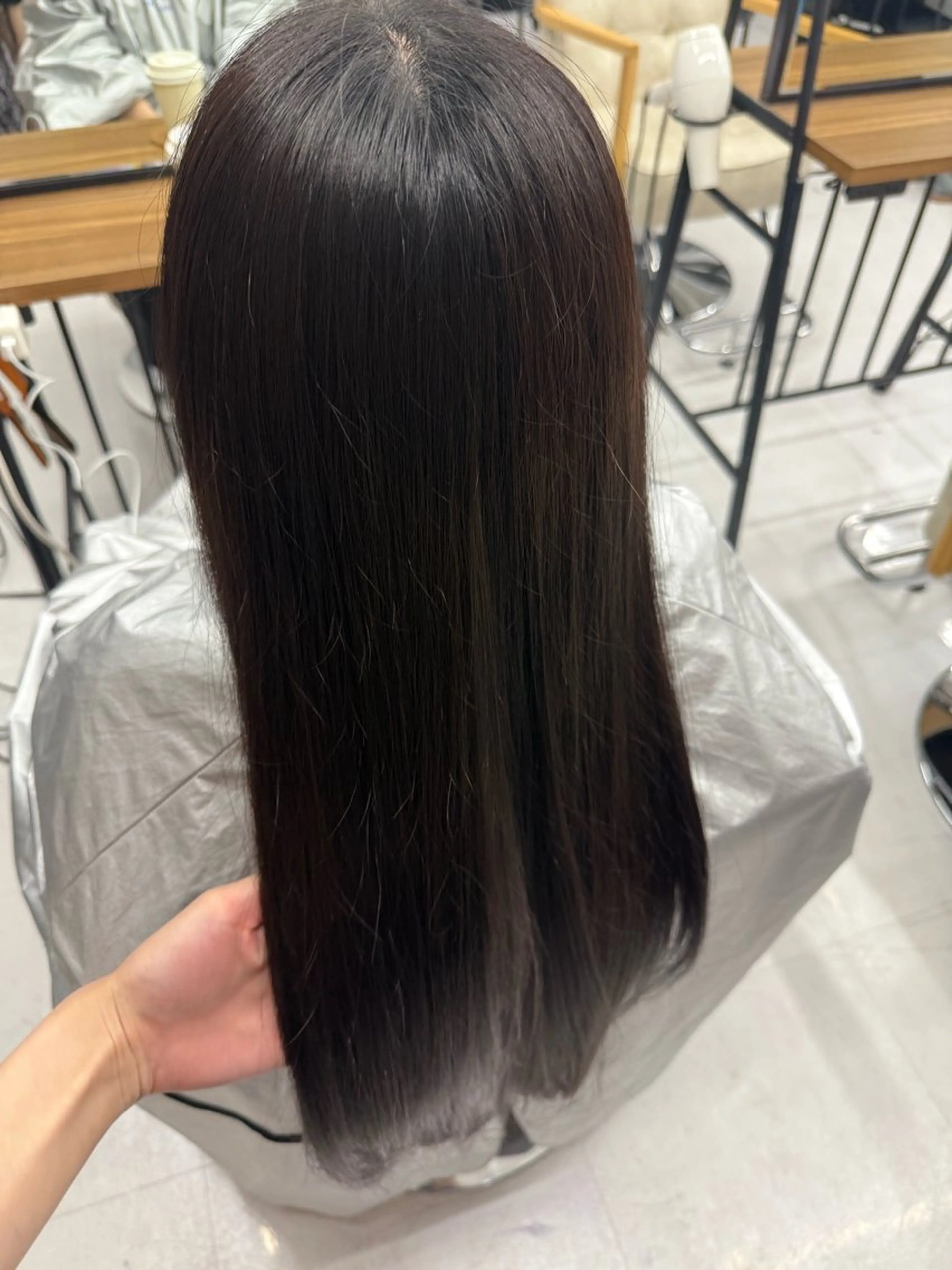 カラー シカダ ココア🦌のヘアスタイル