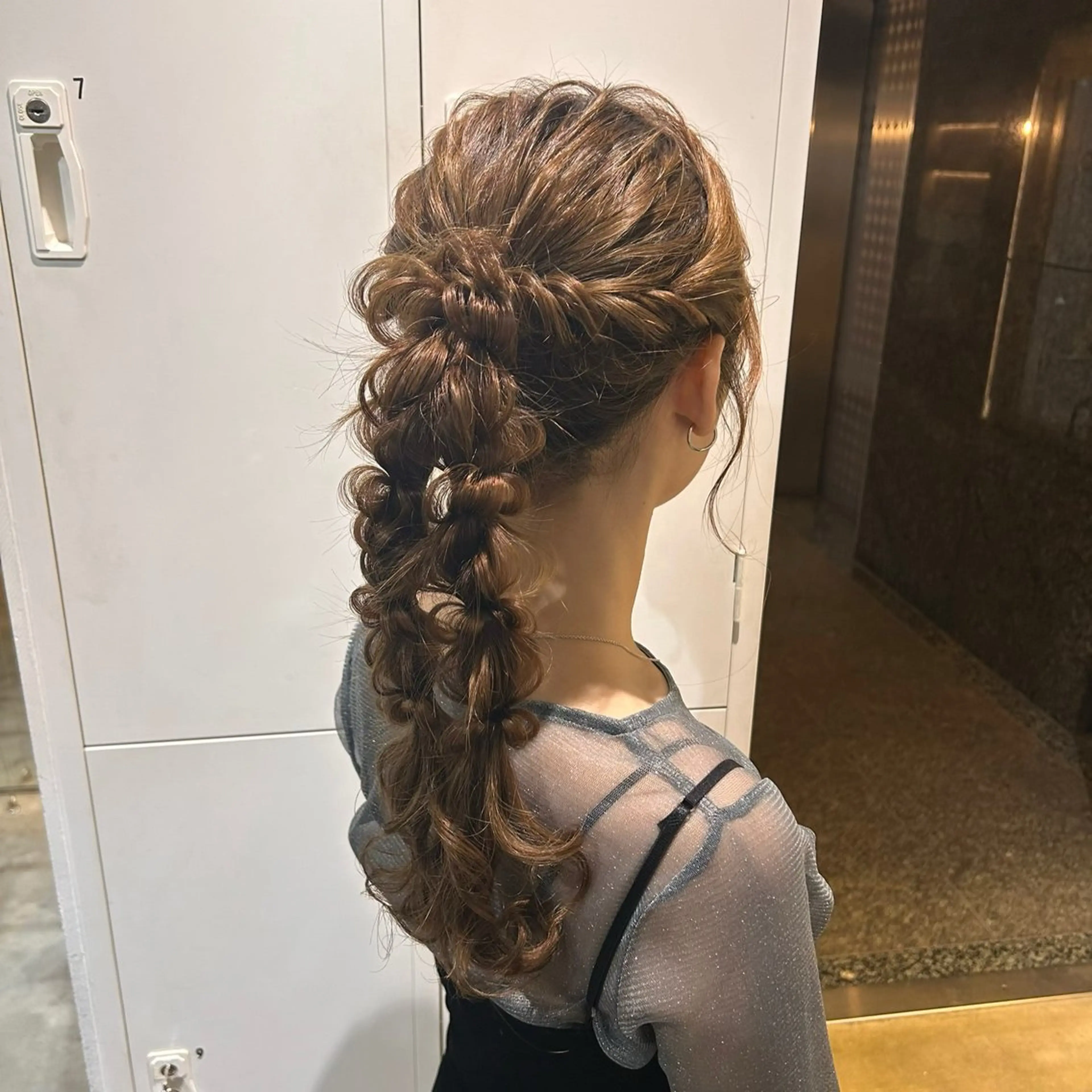 ヘアアレンジ ヘアセット 大阪美容室 Rioのヘアスタイル