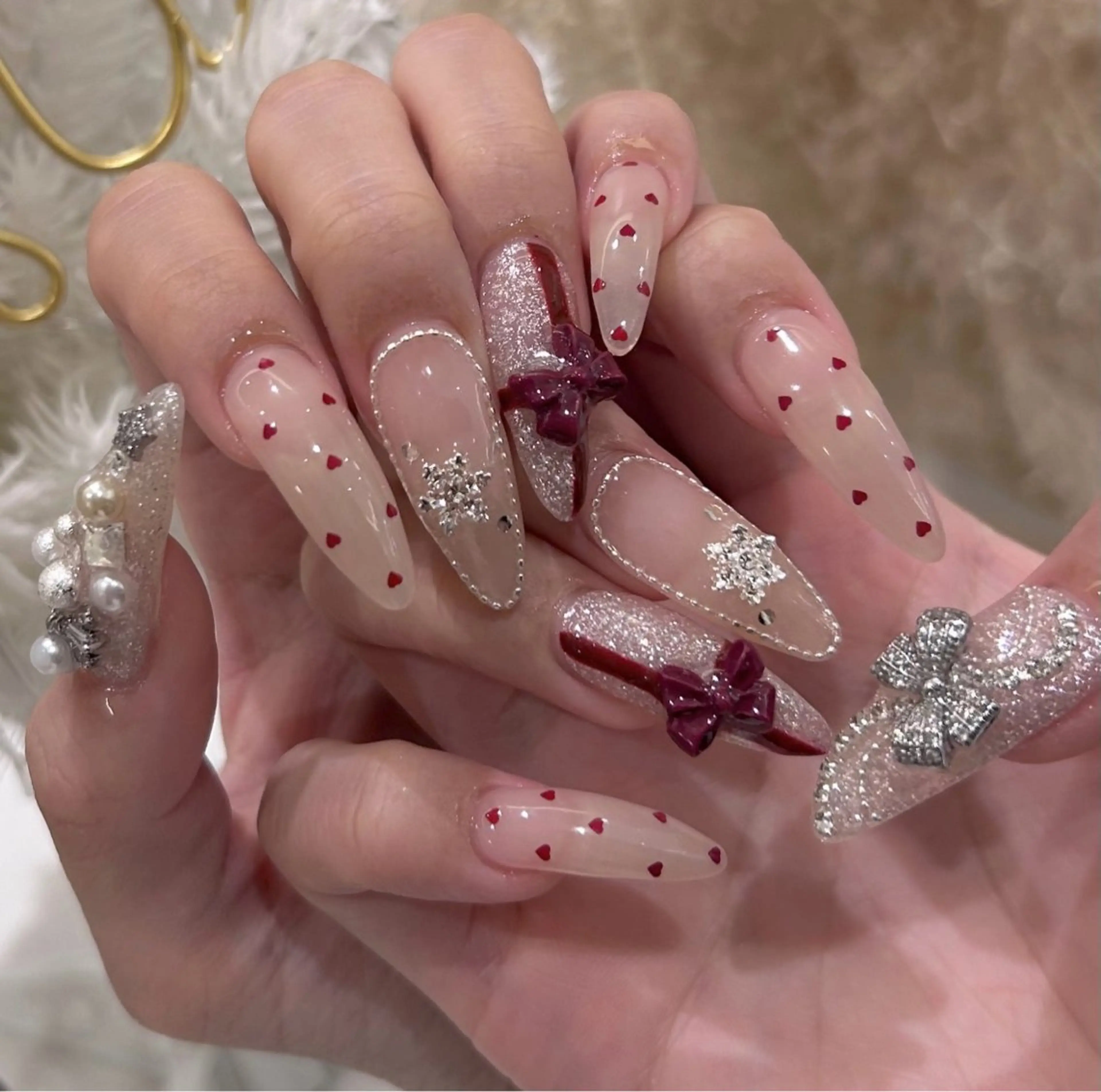 ネイル アートネイル 成人式 ジェルネイル ニュアンスネイル 夏ネイル ハンドネイル Jenn Nail Salonのネイルデザイン