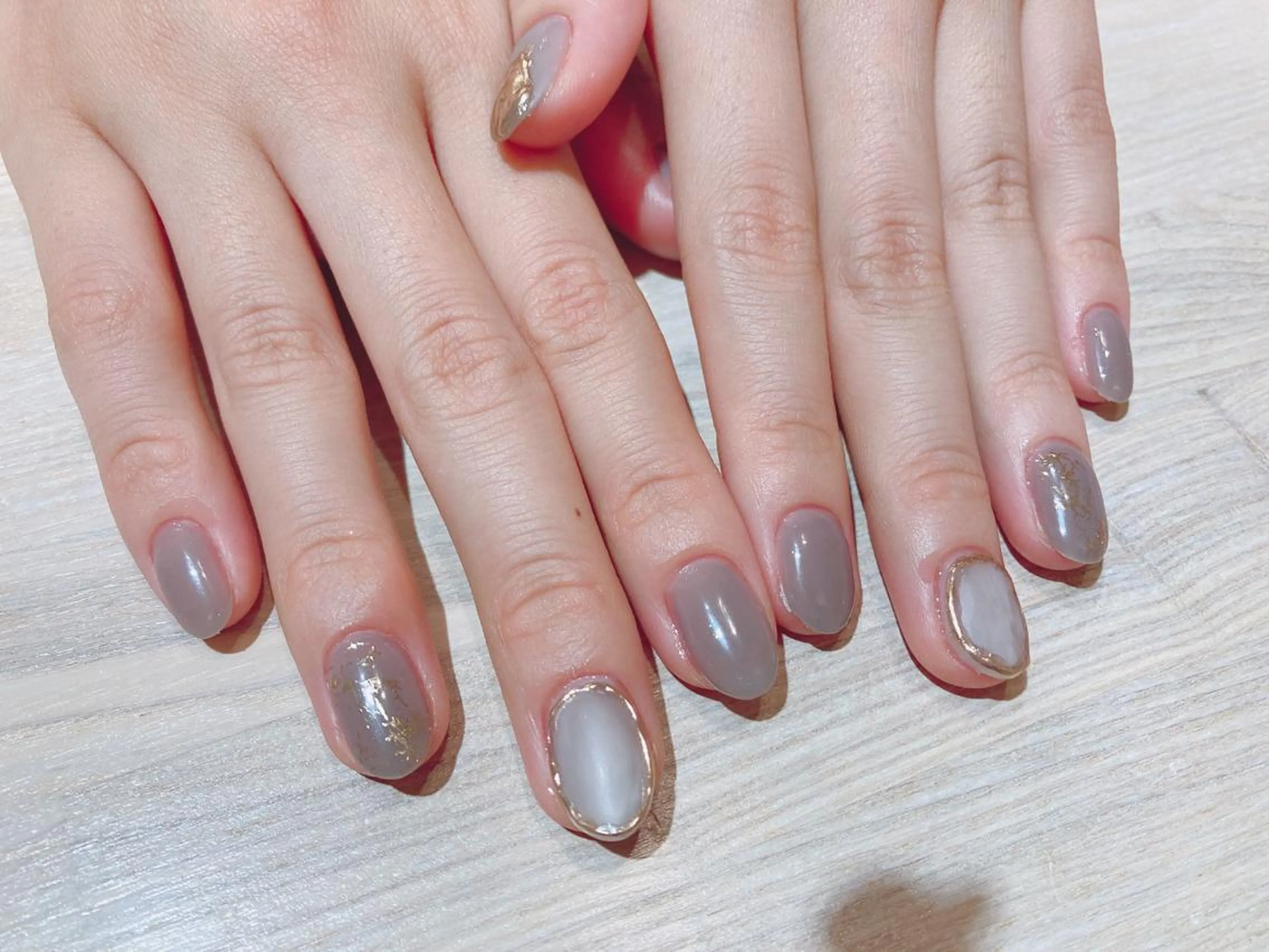 ネイル ニュアンスネイル nail salon MARNI（ﾏﾙﾆ）のネイルデザイン